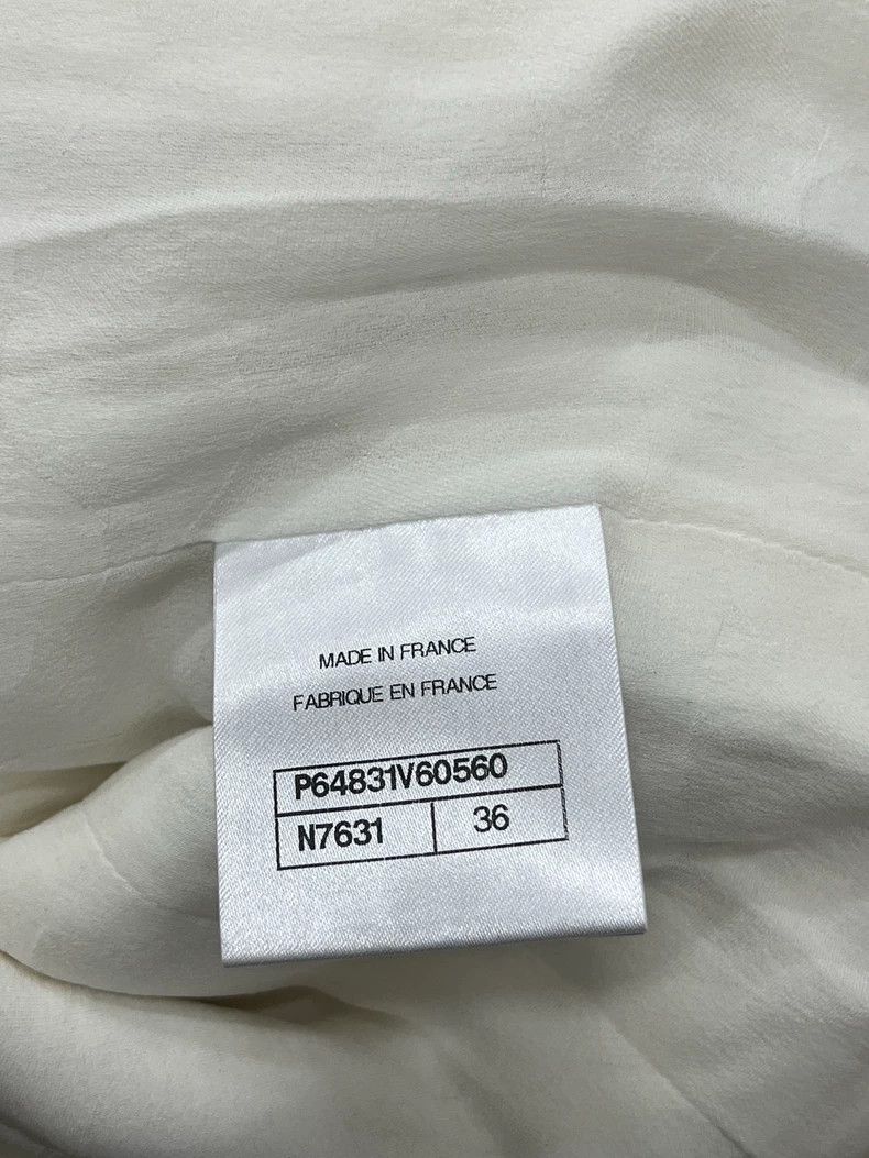 Chanel chanel White and black rolled-edged diamond-button jacket Size XS / US 0-2 / IT 36-38 - 5 Thumbnail