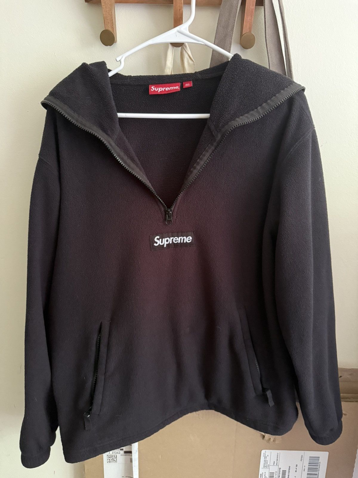 supreme Polartec Facemask Half ZipHooded Face Mask Supreme