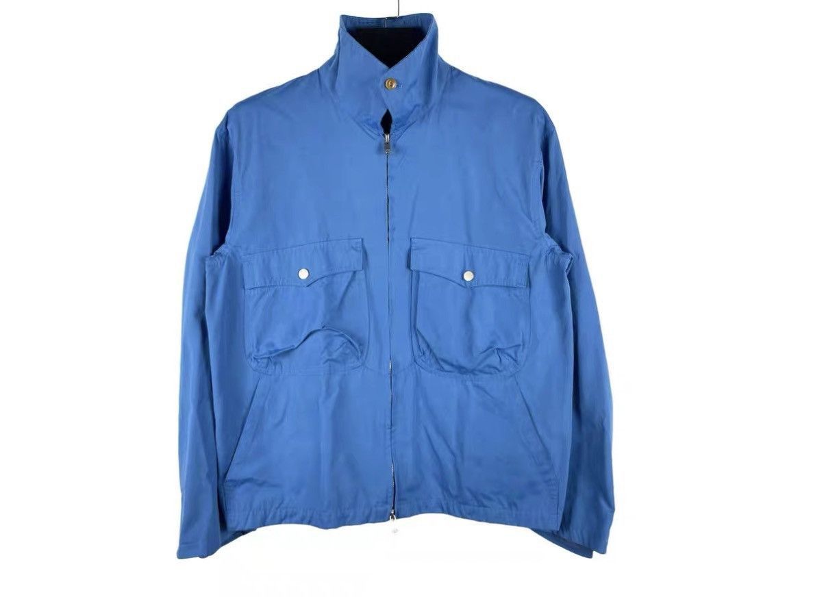 Nonnative Blue Zip-Front Light Jacket with Pockets Size US M / EU 48-50 / 2 - 1 Thumbnail