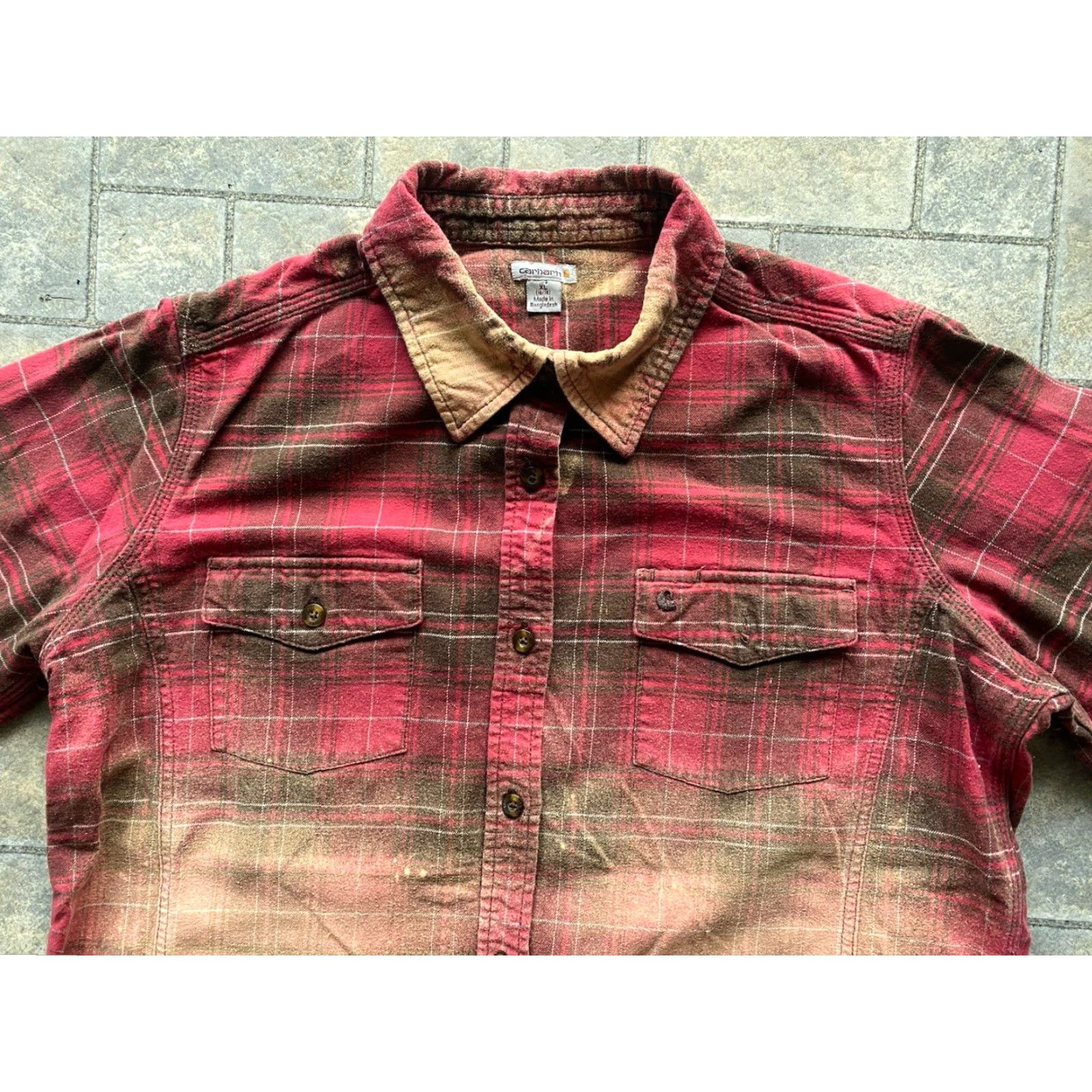 Carhartt Carhartt Shirt Women’s Flannel Button-Up XL 16/18 Christmas Santa Holiday Multicolor Size XL / US 12-14 / IT 48-50 - 6 Thumbnail