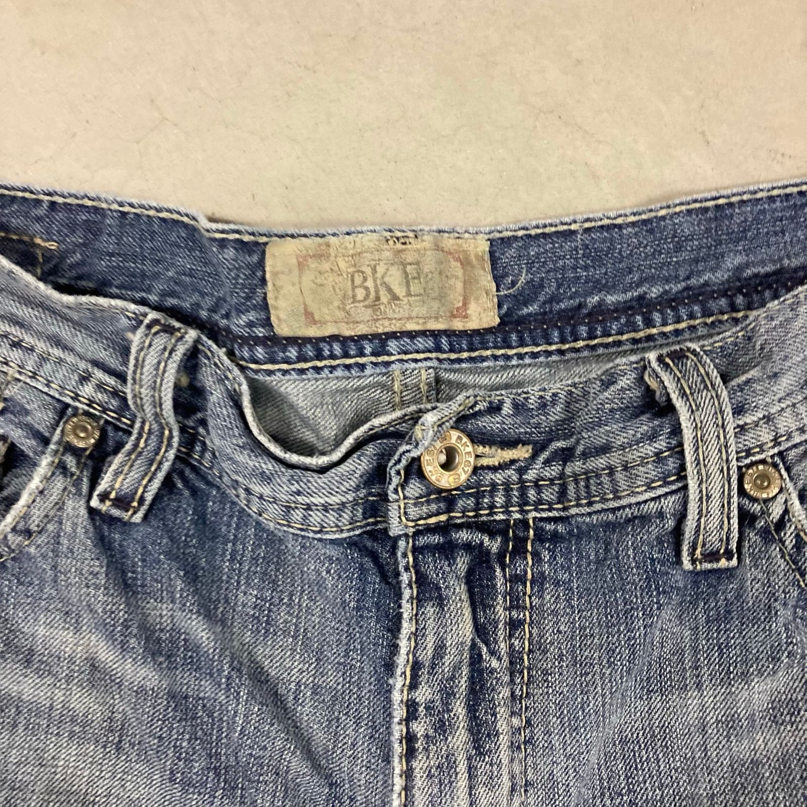 BKE × Vintage y2k low rise Bke bootcut Jeans 34x28 Size US 34 / EU 50 - 4 Thumbnail