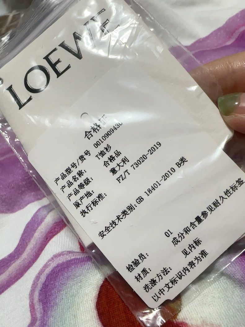 Loewe LOEWE Female print round neck short sleeve T-shirt Size S / US 4 / IT 40 - 6 Thumbnail