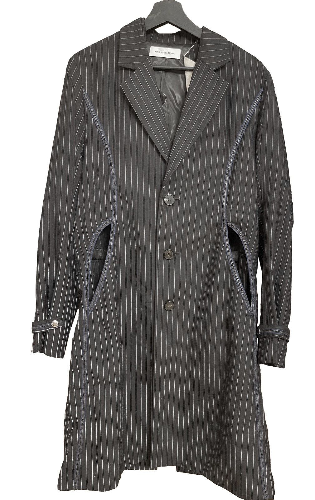 Kiko Kostadinov Kiko Kostadinov Midnight Stripe Padded Coat | Grailed