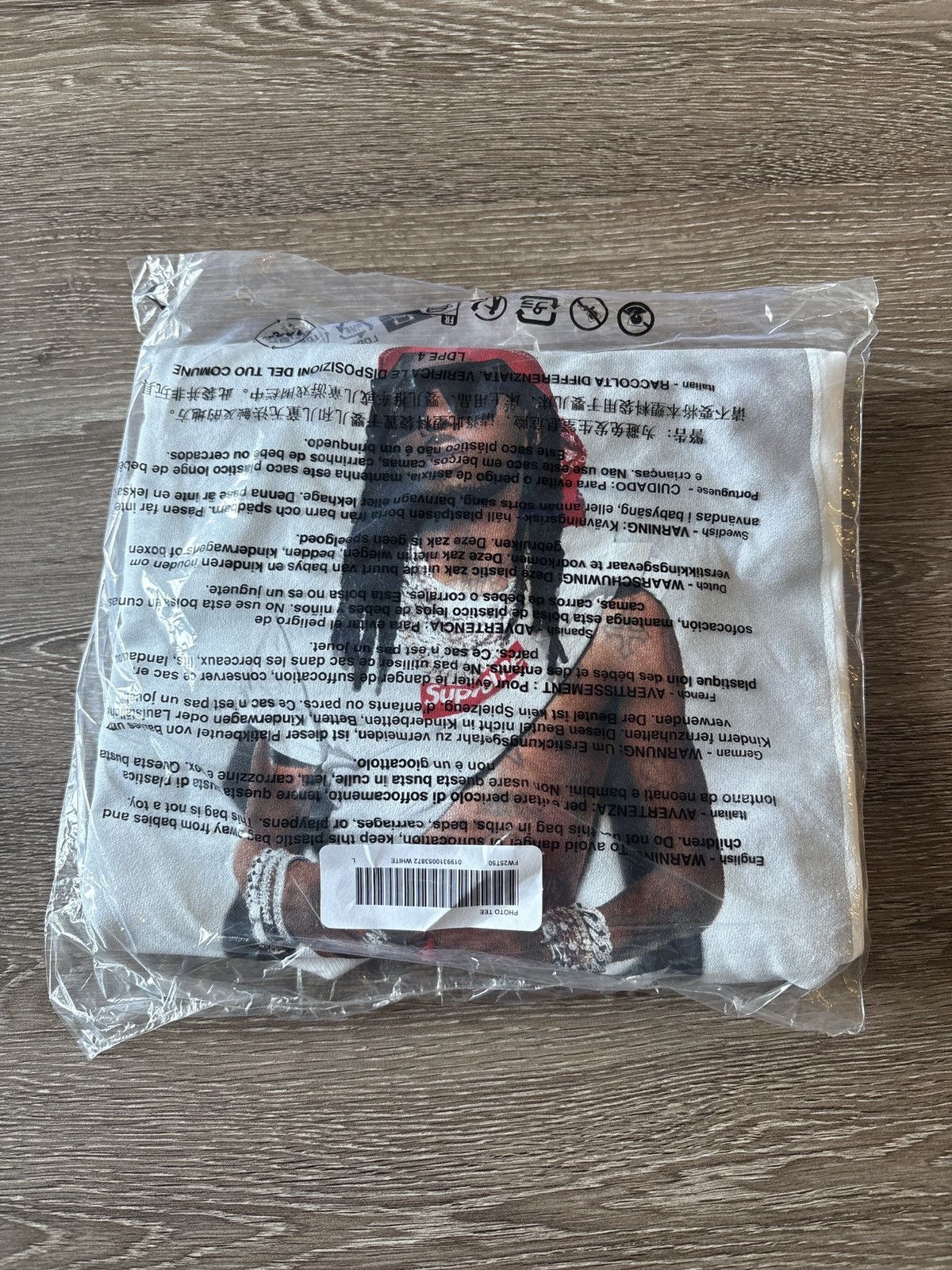 Supreme supreme playboi carti photo tee Size US L / EU 52-54 / 3 - 3 Thumbnail