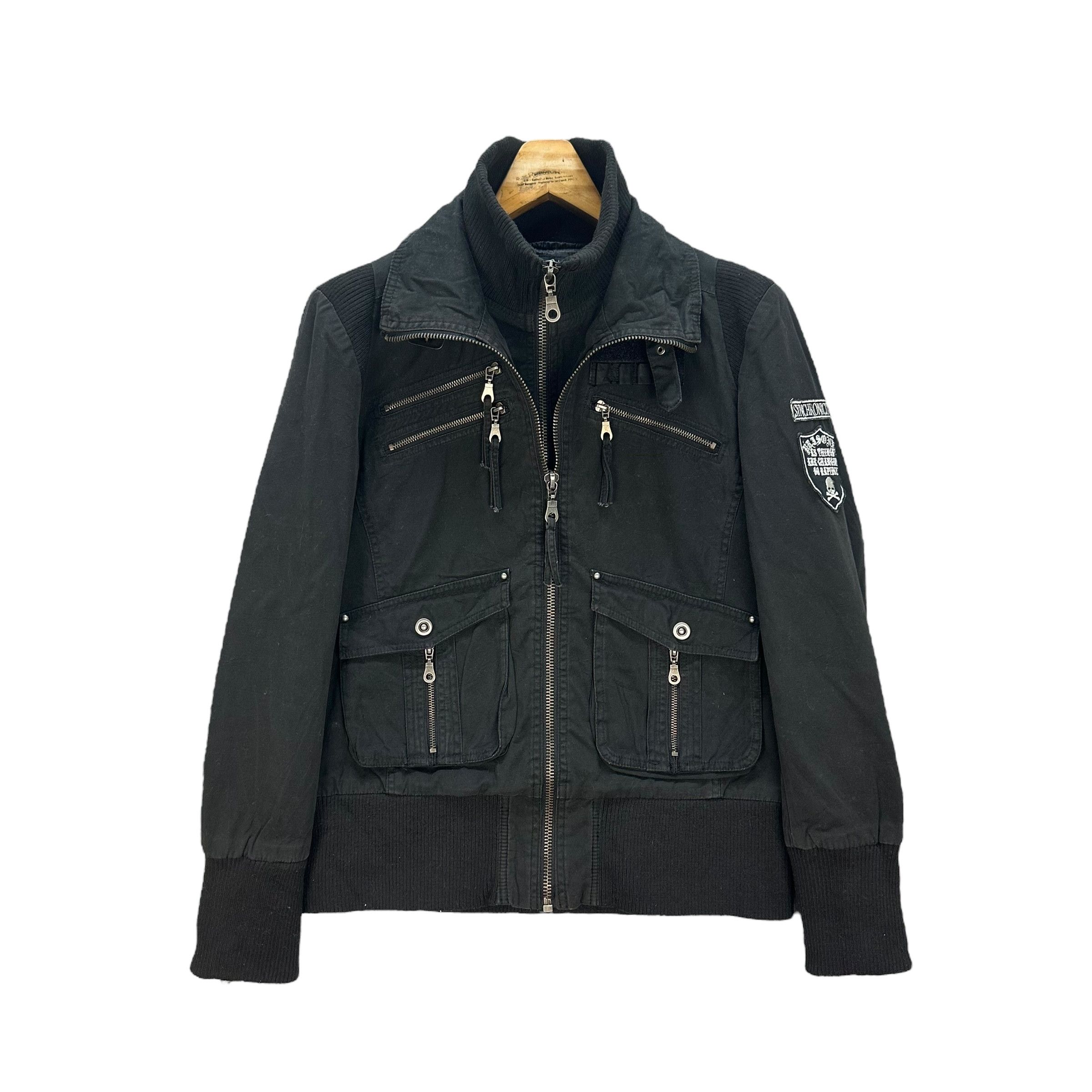In The Attic IN THE ATTIC MULTIZIP POCKET BIG LOGO RIOT JACKET #8708-021 Size US L / EU 52-54 / 3 - 1 Thumbnail