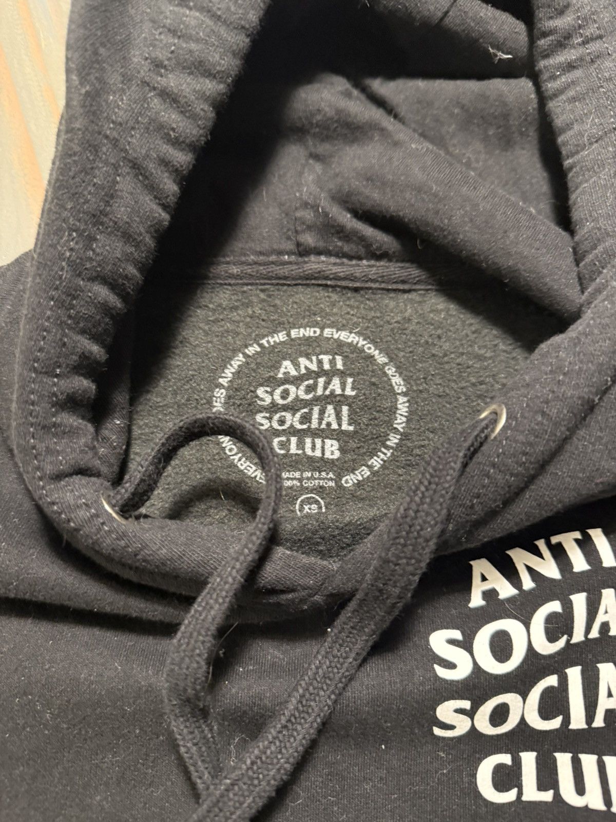 Anti Social Social Club Anti Social Social Club hoodie Size US XS / EU 42 / 0 - 2 Thumbnail