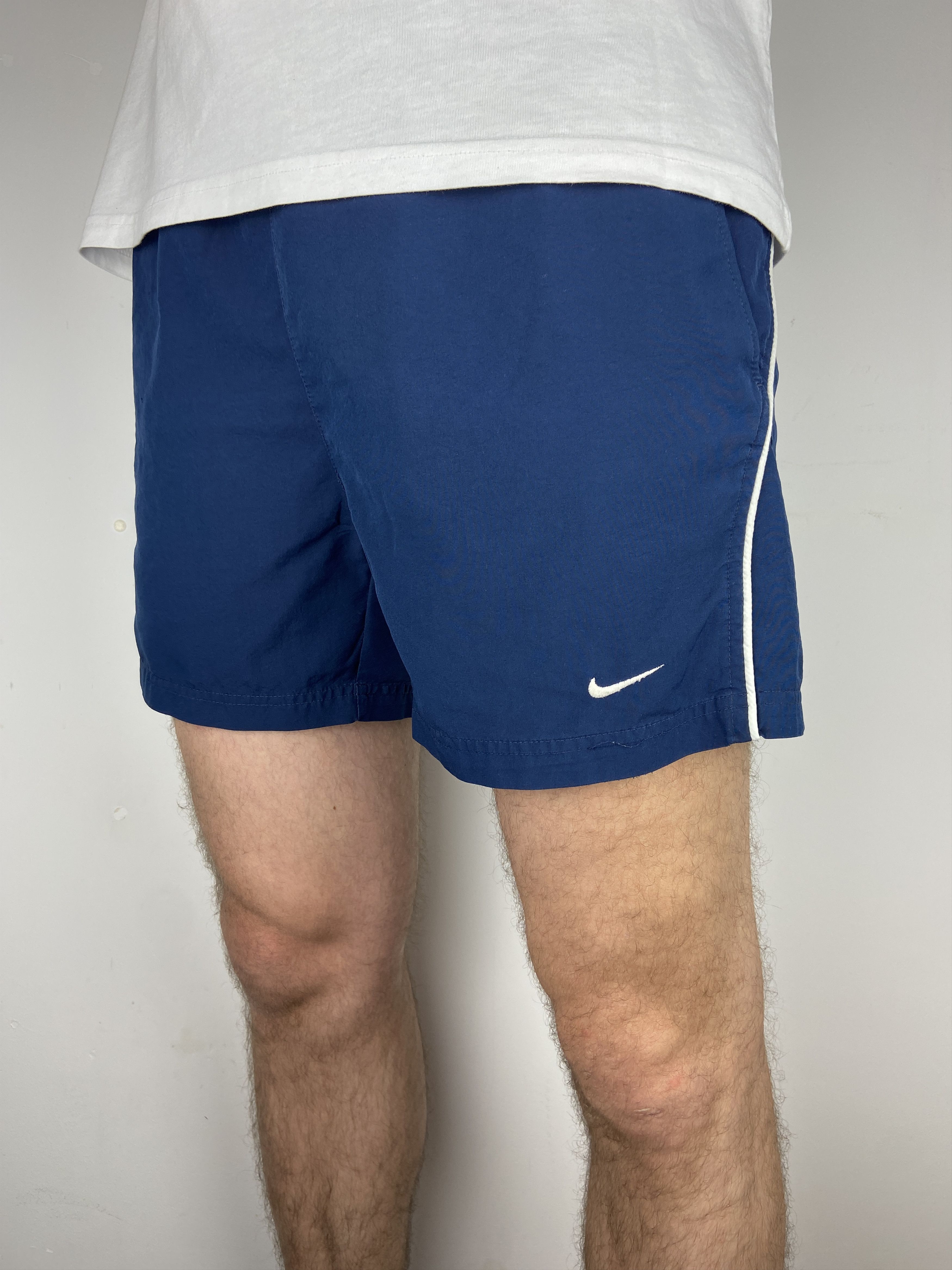 Nike Vintage Nike Mini Swoosh Logo Nylon Shorts Size US 32 / EU 48 - 5 Thumbnail