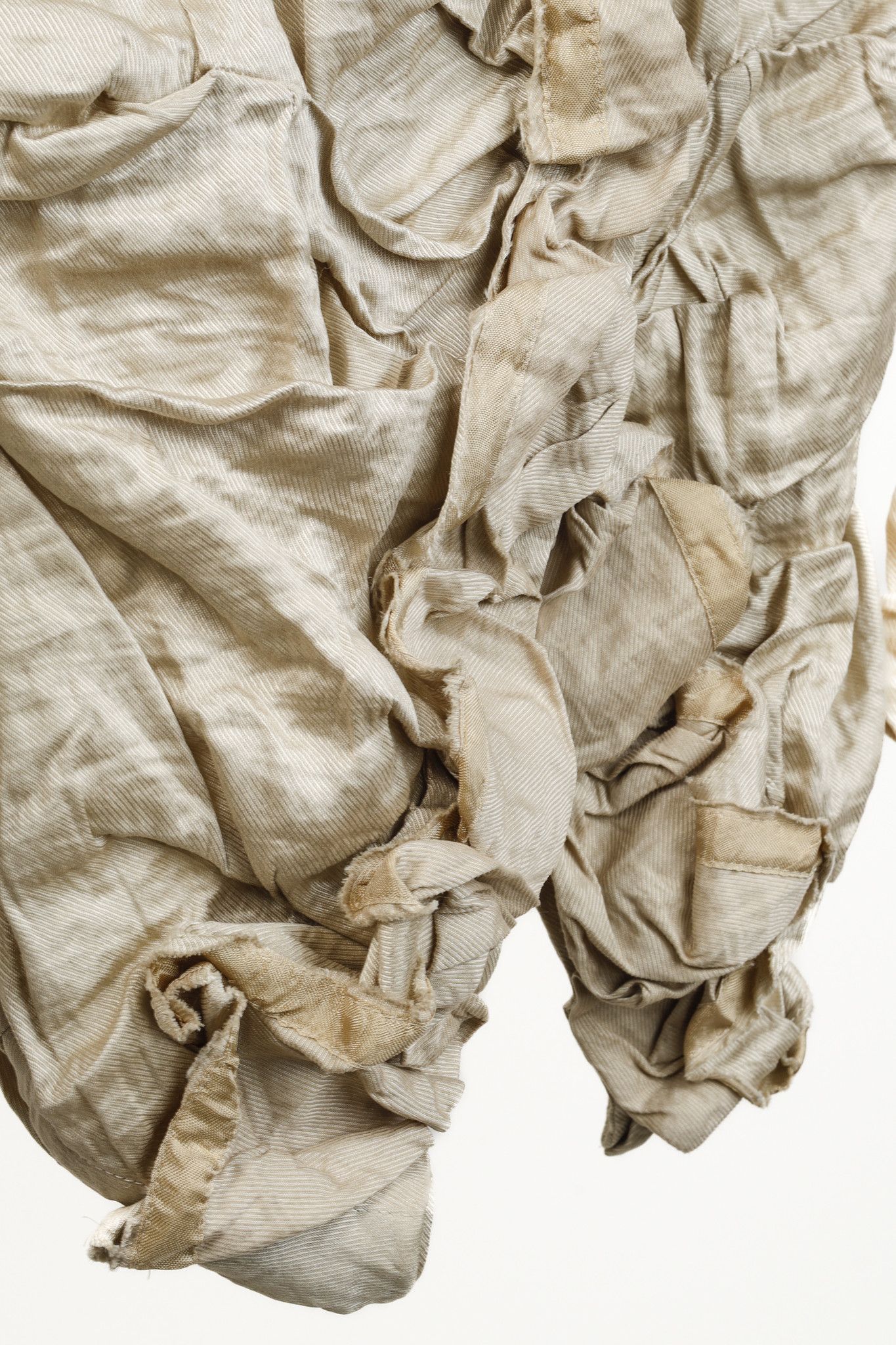 Donna Karan Donna Karan Metallic Silk Gold Ruched Jacket Size L / US 10 / IT 46 - 7 Thumbnail