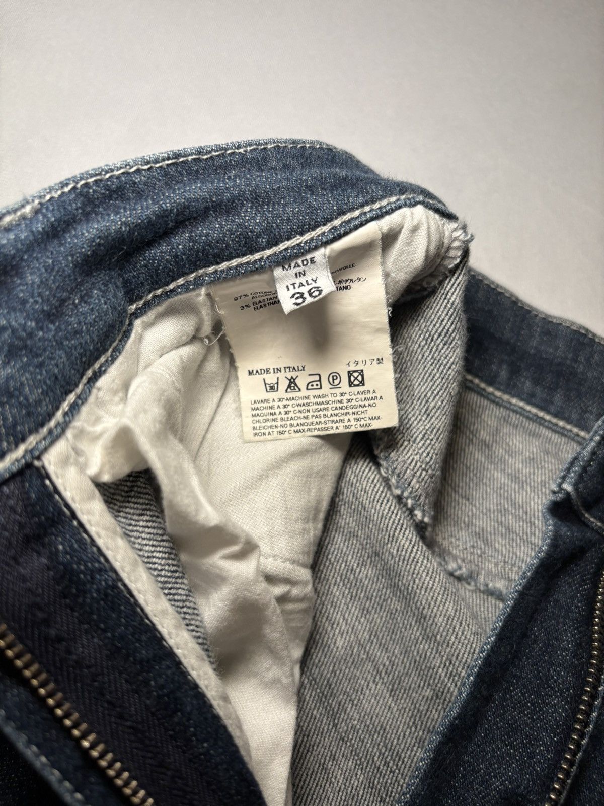 MM6 Margiela MM6 High Waisted Skinny Jeans Size 25" / US 0 / IT 36 - 5 Thumbnail