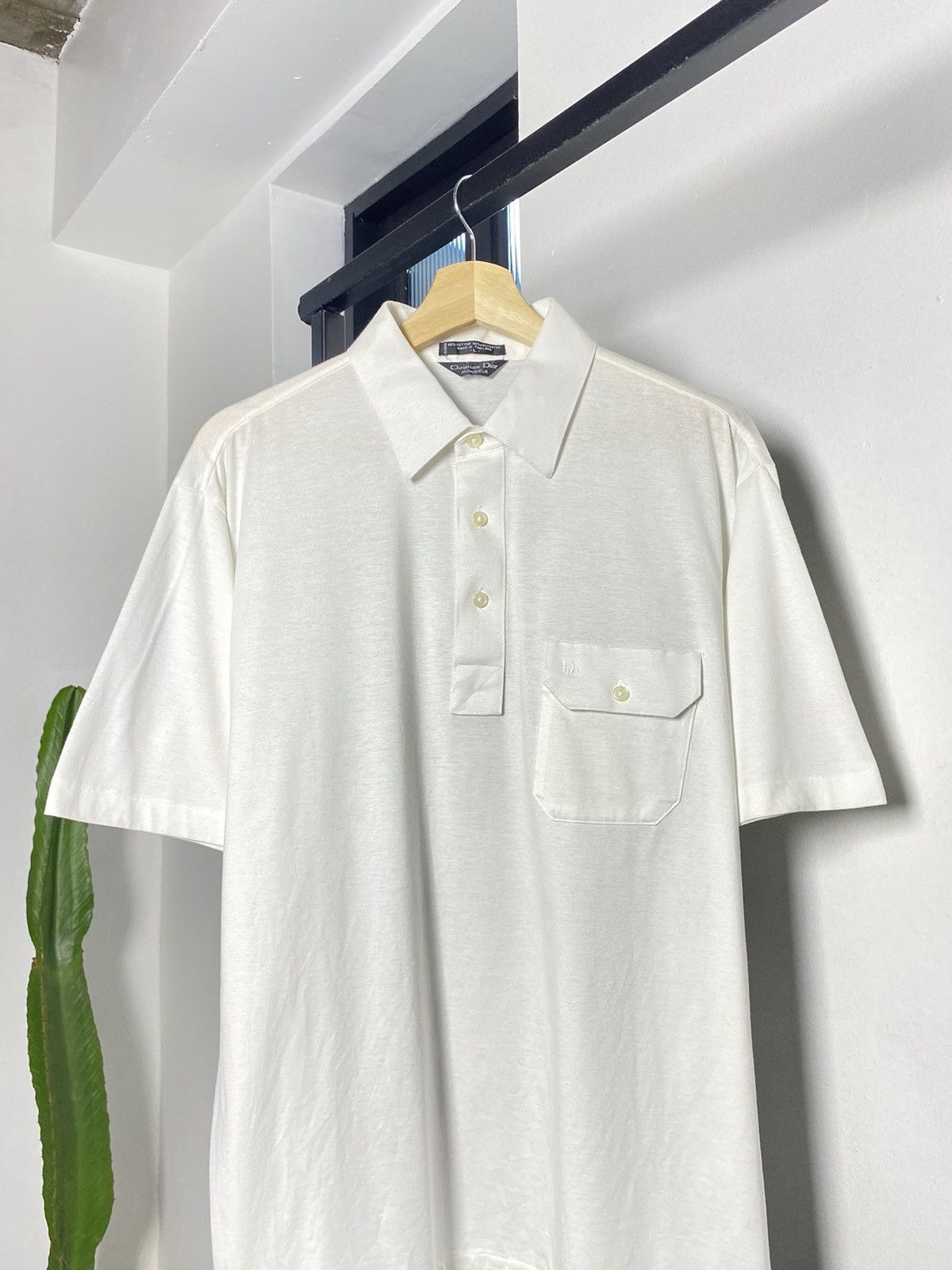 Christian Dior Monsieur × Vintage Christian Dior 1/4 shirt Size US L / EU 52-54 / 3 - 2 Thumbnail