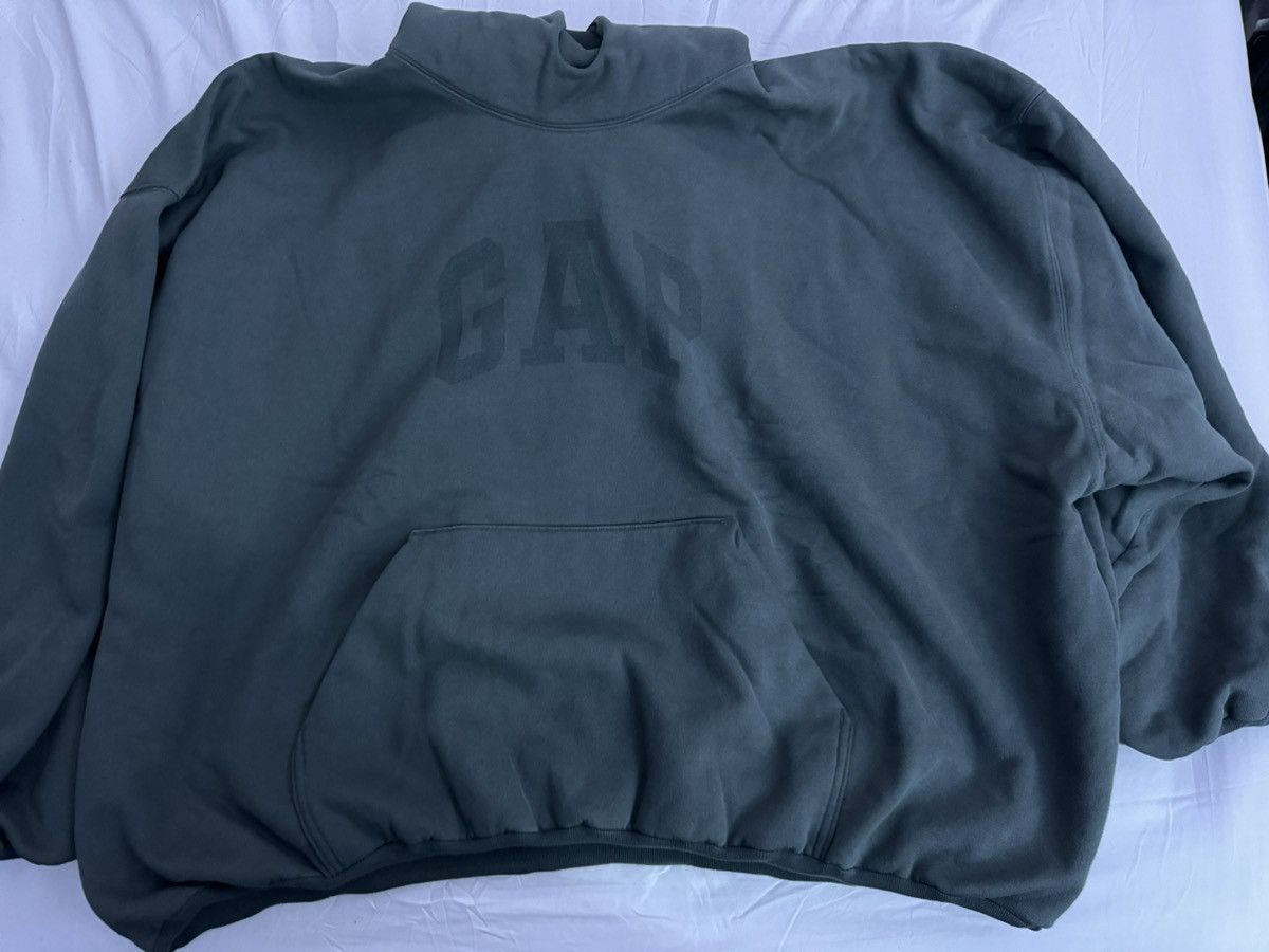 image of Yeezy Gap Engineered By Balenciaga Dove Hoodie in Dark Green, Men's (Size 2XL)