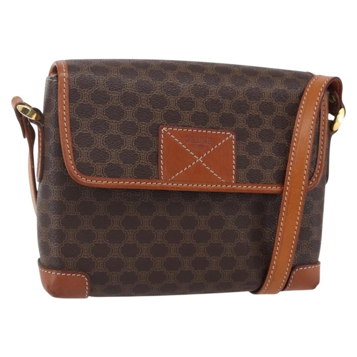 Celine Celine Vintage Macadam Canvas and Leather Size ONE SIZE - 1 Thumbnail
