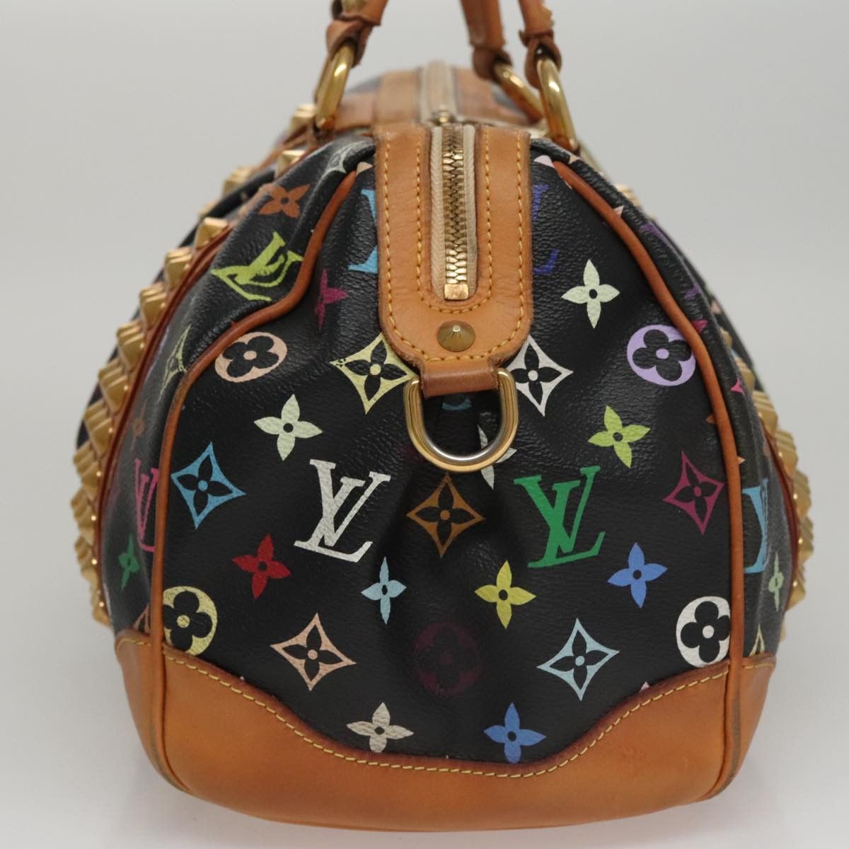 Louis Vuitton LOUIS VUITTON Monogram Multicolor Courtney MM Bag Black Size ONE SIZE - 4 Thumbnail