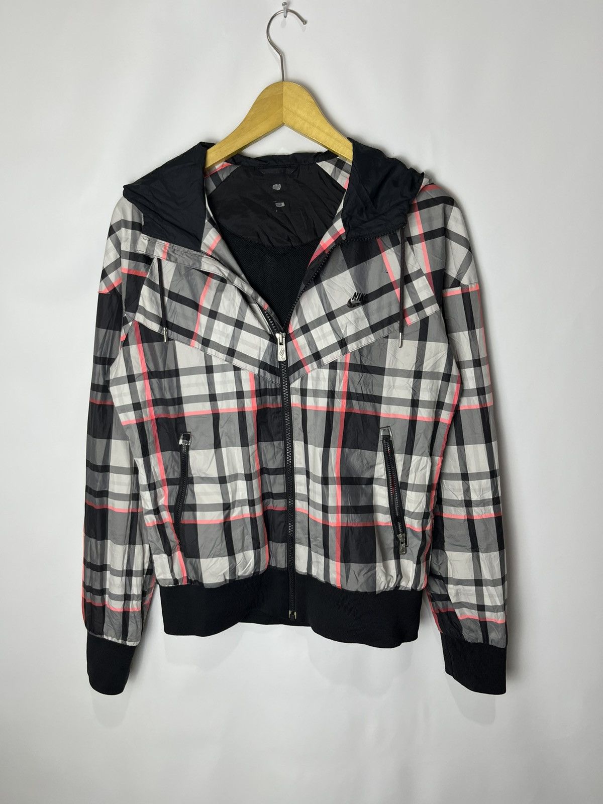 Nike plaid nike windbreaker Size US S / EU 44-46 / 1 - 1 Thumbnail