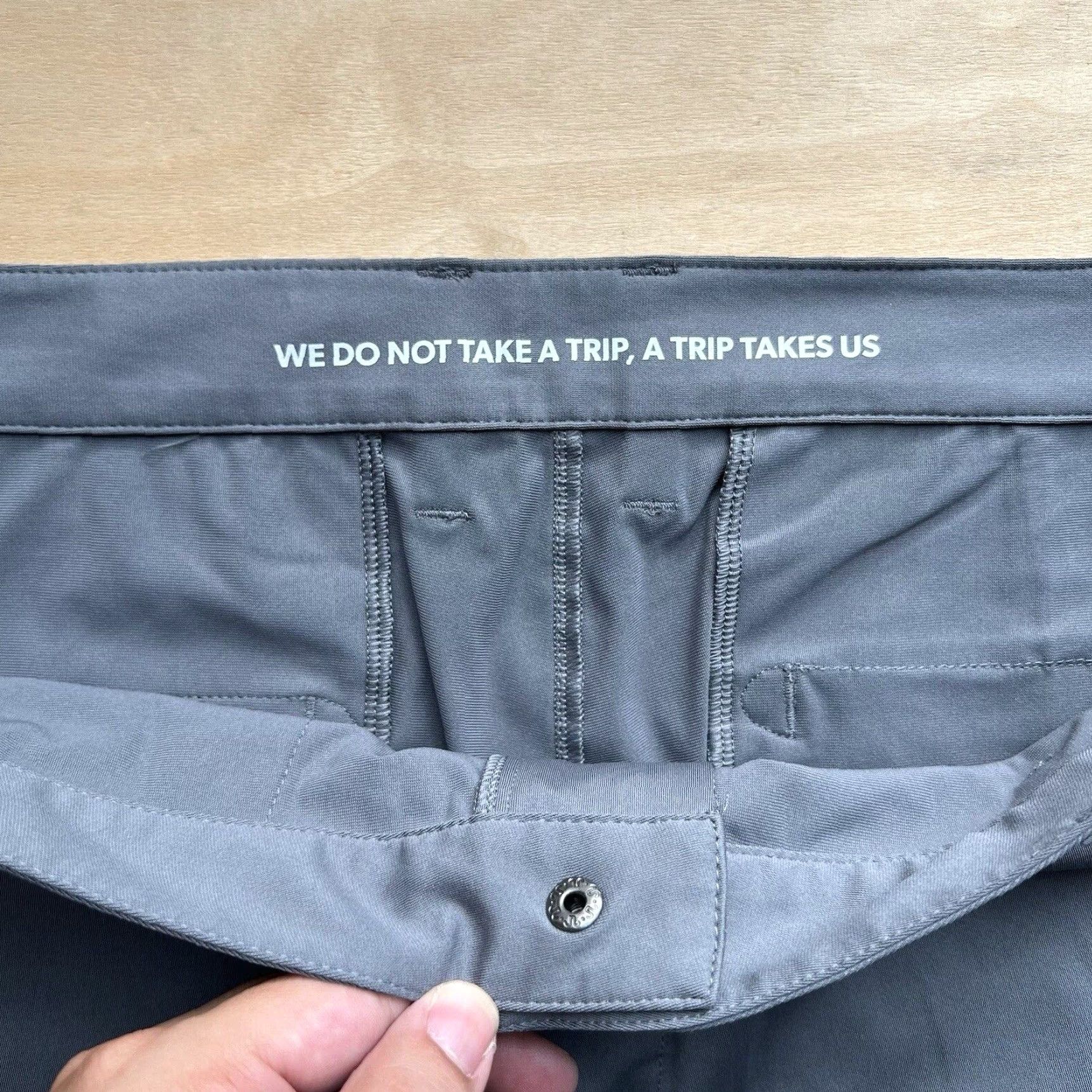 Rhone Rhone Commuter Pants 38 Gray Athletic Khakis Pants Men 38 Inseam 33 Breathable Lightweight Athleisure Casual Workwear Size US 38 / EU 54 - 5 Thumbnail