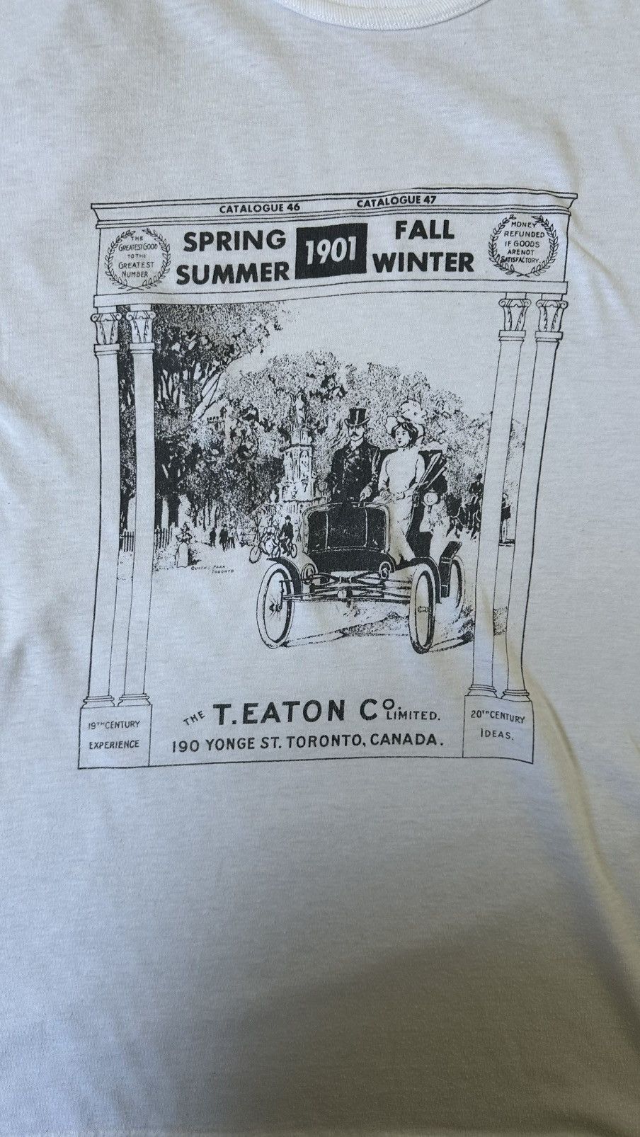 Vintage VINTAGE THE T. EATON CO SINGLE STICH 70s 80s TORONTO TEE Size US XL / EU 56 / 4 - 2 Thumbnail