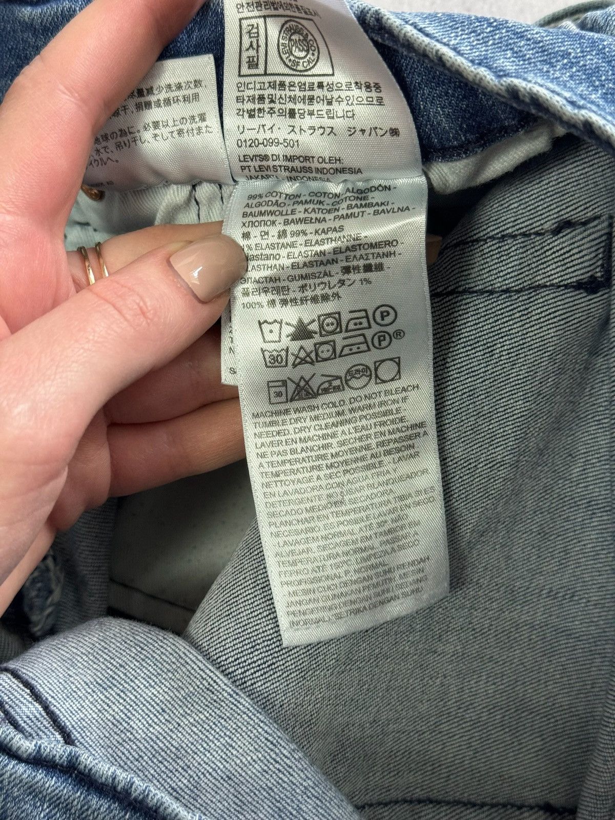 Levi's × Vintage Vintage Levis 511 Jeans Denim Pants Straight Premium W34 L30 Size US 34 / EU 50 - 12 Thumbnail