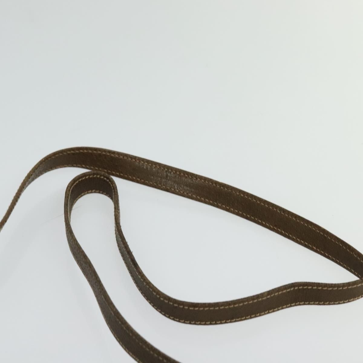 Gucci GUCCI GG Supreme Web Sherry Line Shoulder Bag Pvc Beige Gold Size ONE SIZE - 8 Thumbnail