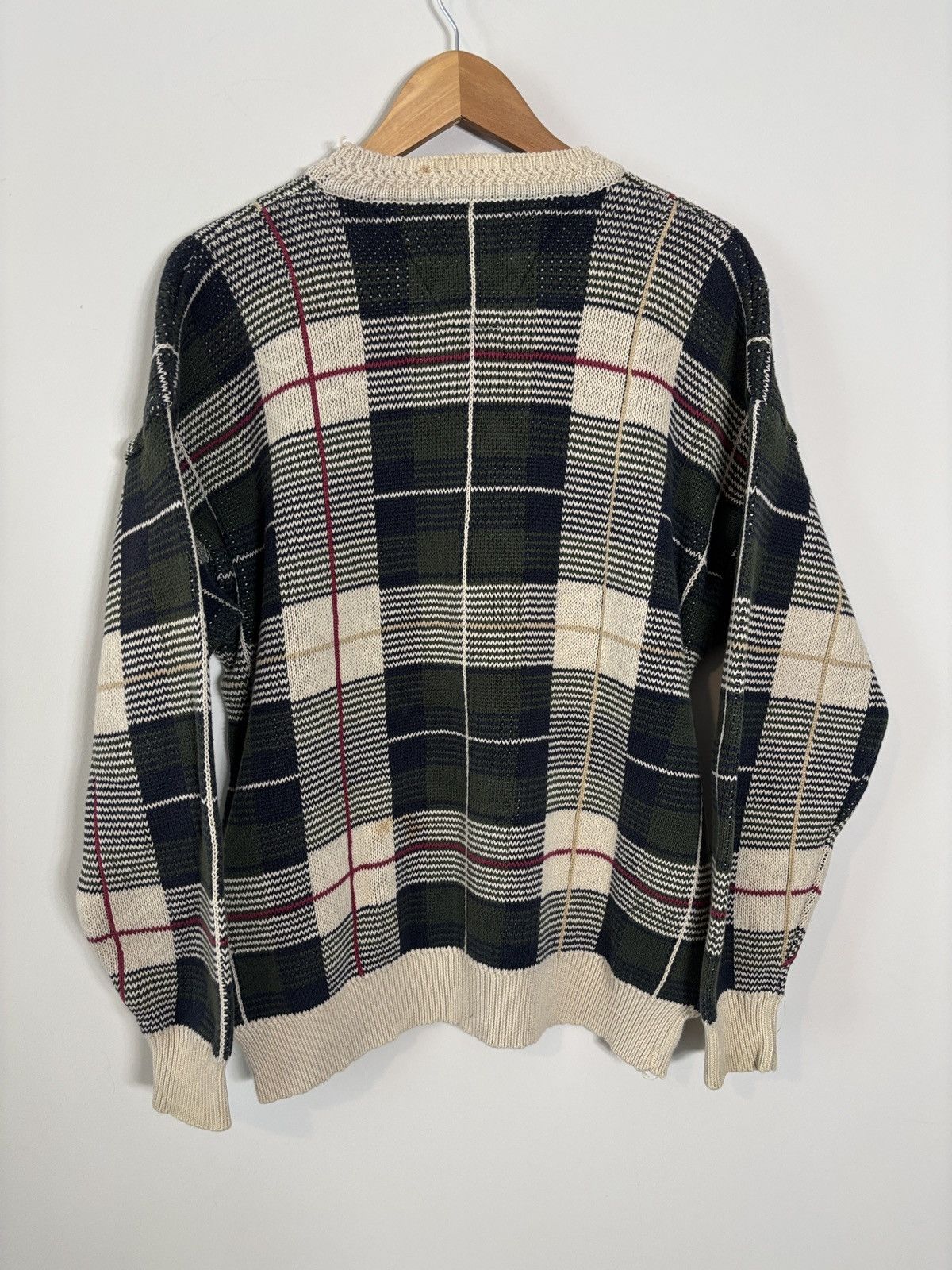 Vintage Vintage Woods & Gray Knit Sweater Large Size US L / EU 52-54 / 3 - 3 Thumbnail
