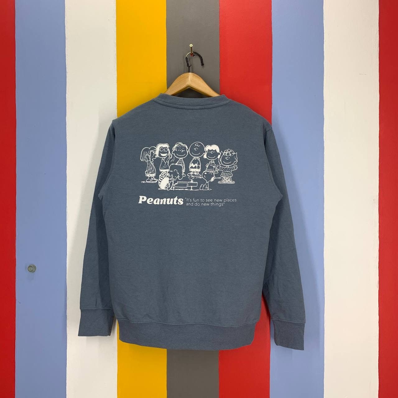 Peanuts SNOOPY PEANUTS Crew Neck Sweatshirt #2556/S Size US M / EU 48-50 / 2 - 1 Thumbnail