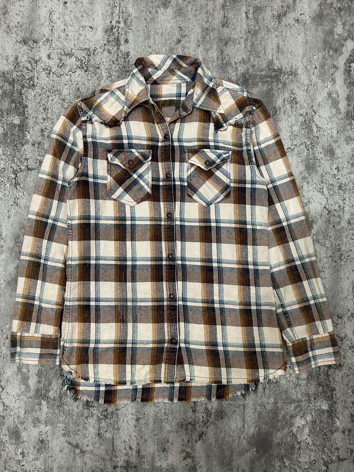 GOA Goa Japan Flannel Western Button Shirt Size US M / EU 48-50 / 2 - 1 Thumbnail