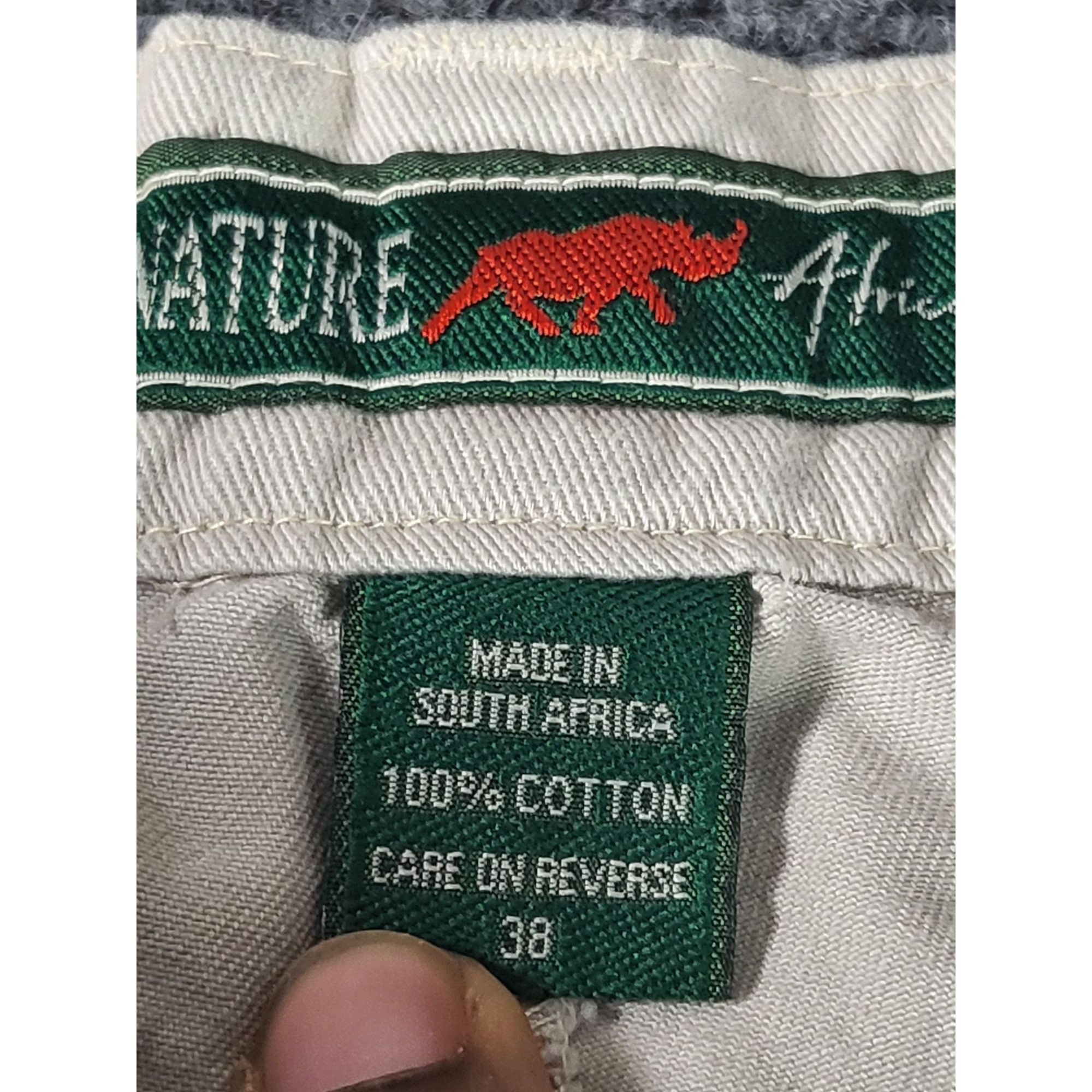 Other African Nature Company Cargo Pants Men Sz 38 Khaki Utility O Size US 38 / EU 54 - 5 Thumbnail