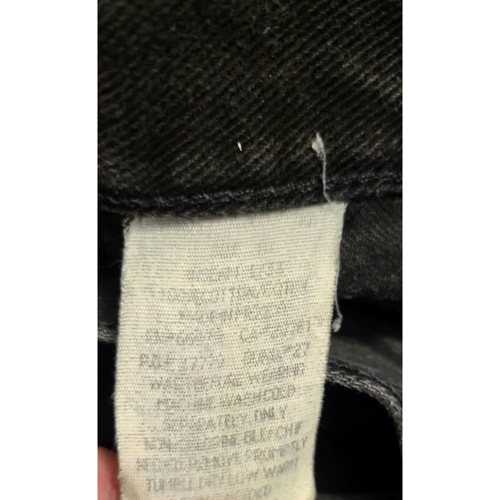 Tommy Hilfiger VINTAGE Tommy Hilfiger Womens Jeans Size 6 Inseam 33 Black Jeans Womens 6 33 Inseam Tommy Hilfiger Regular Straight Size 28" / US 6 / IT 42 - 5 Thumbnail