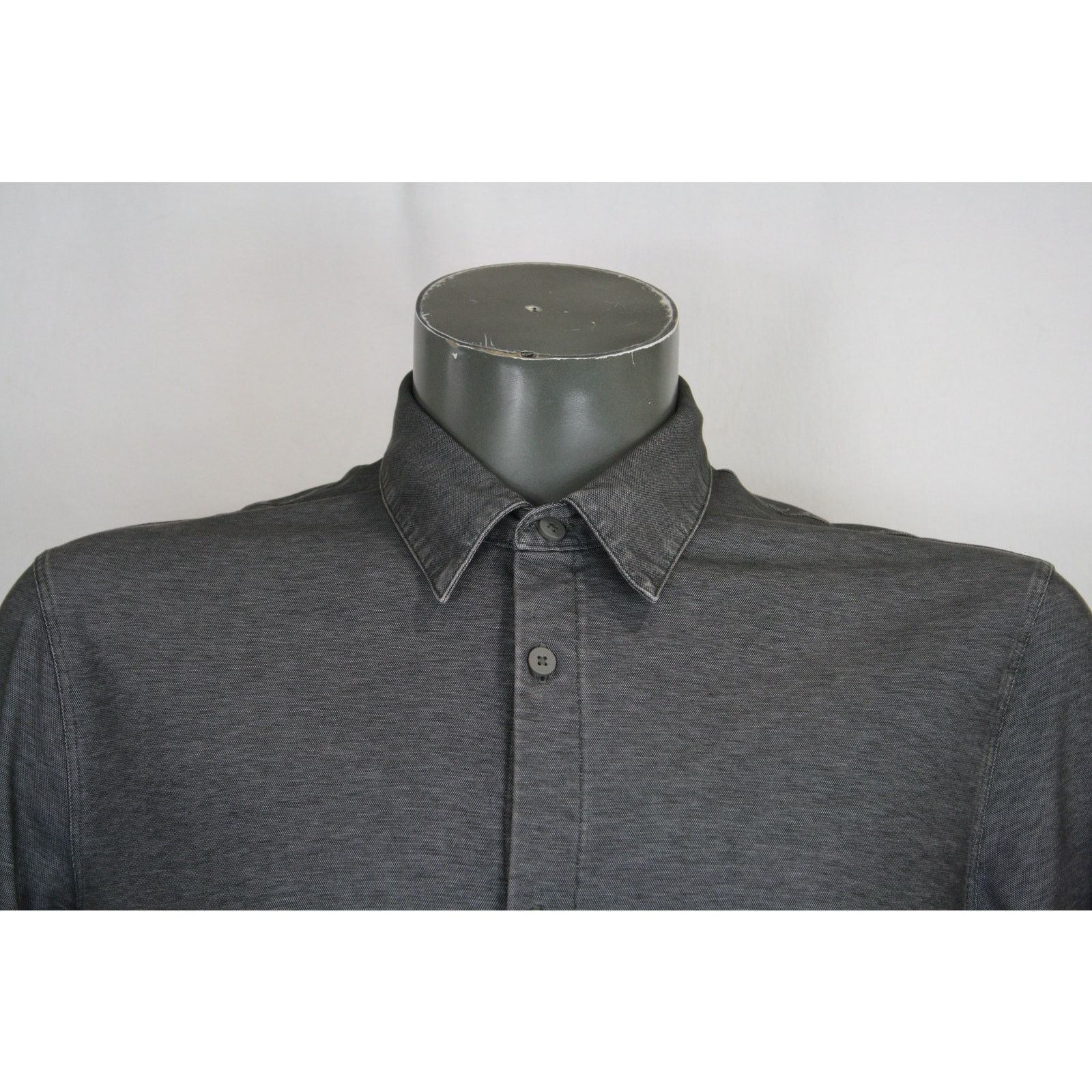Lululemon Lululemon Commission Shirt Mens L Gray Button Down Stretch Size US L / EU 52-54 / 3 - 3 Thumbnail
