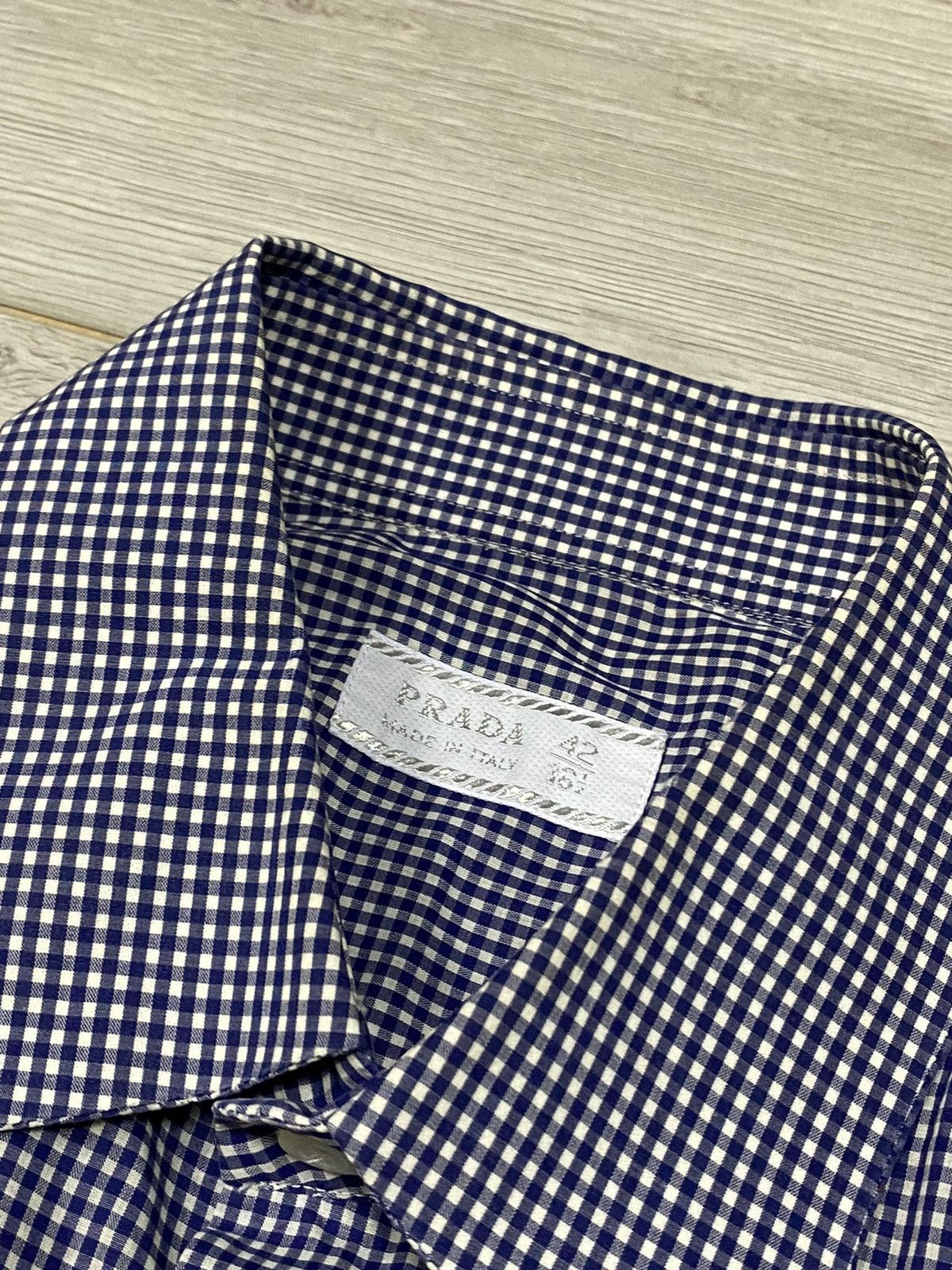 Prada Prada milano vintage shirt buttons Size US M / EU 48-50 / 2 - 3 Thumbnail