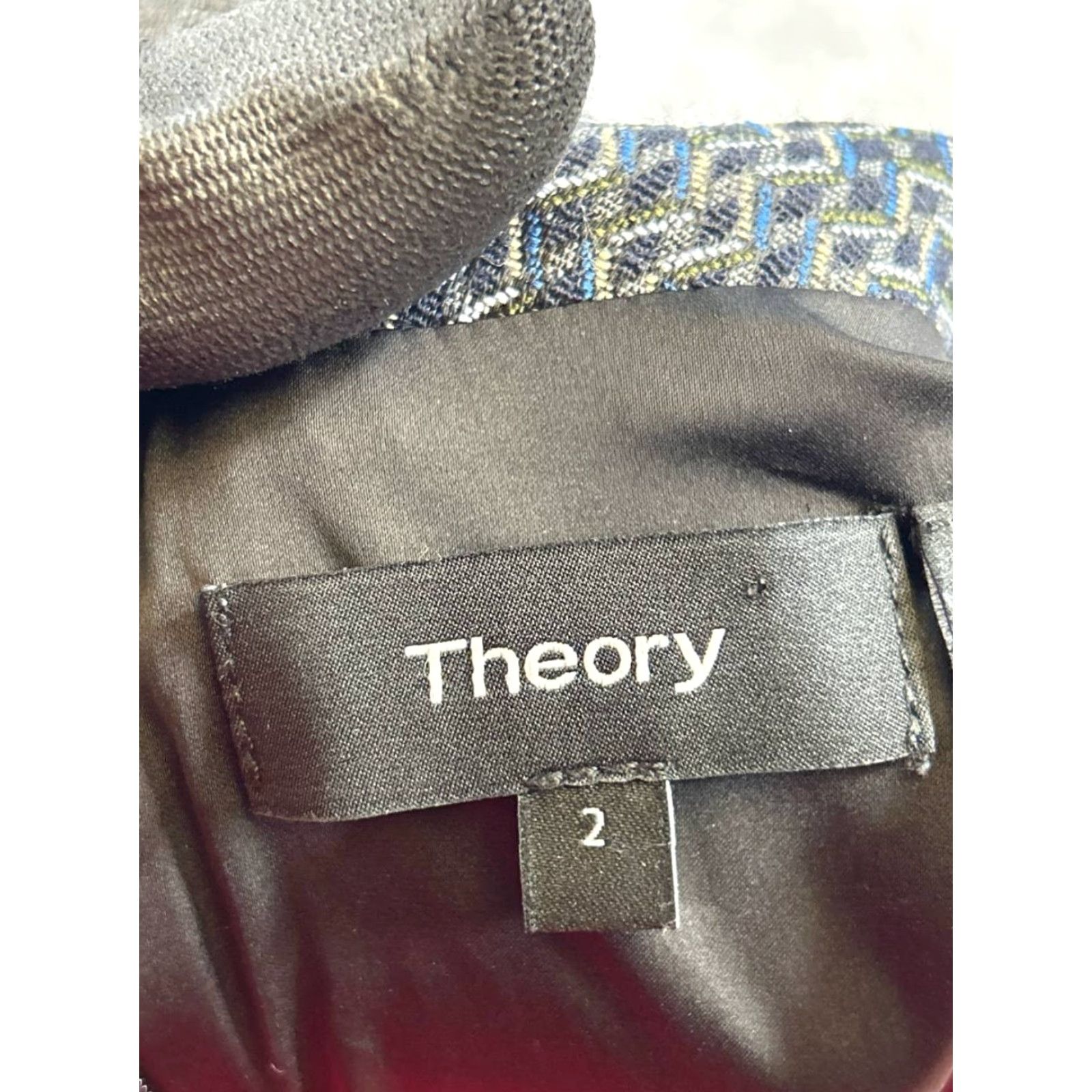 Theory Theory Dress Womens 2 Gray Blue Bodycon Size XS / US 0-2 / IT 36-38 - 3 Thumbnail
