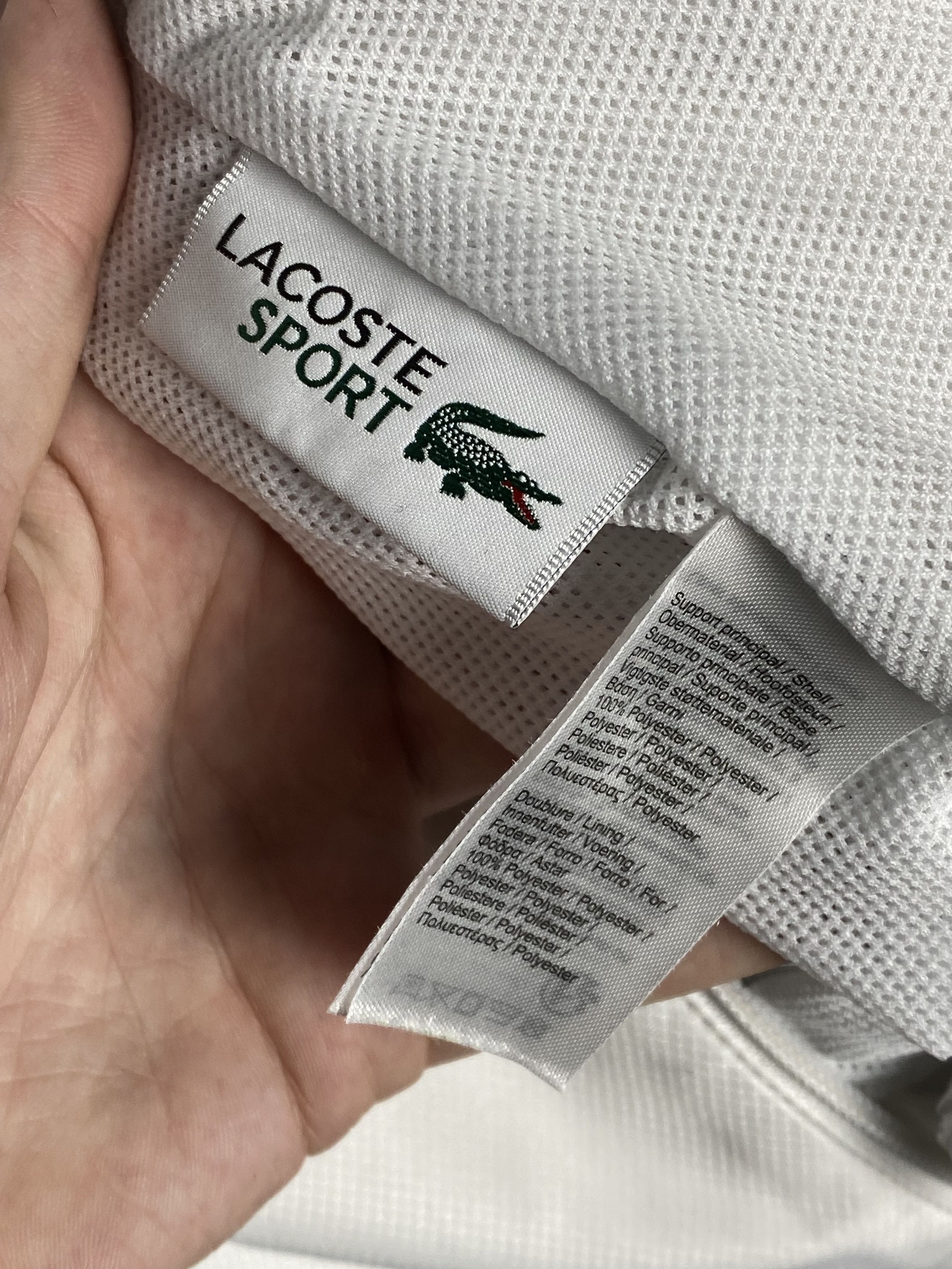 Lacoste × Vintage Vintage Lacoste Track Jacket Y2K Drill Size US XS / EU 42 / 0 - 8 Thumbnail