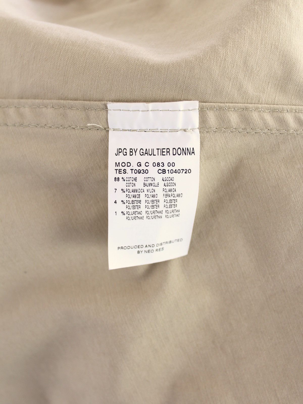 Jean Paul Gaultier Jean Paul Gaultier AW’03 Parachute Bondage Shirt Jacket Size M / US 6-8 / IT 42-44 - 13 Thumbnail
