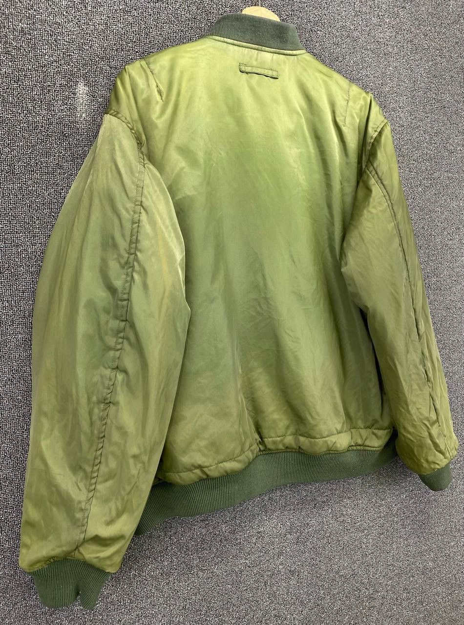 Japanese Brand Vintage Yokosuka Japan Eagle Printed Sukajan Bomber Jacket Size US L / EU 52-54 / 3 - 21 Thumbnail