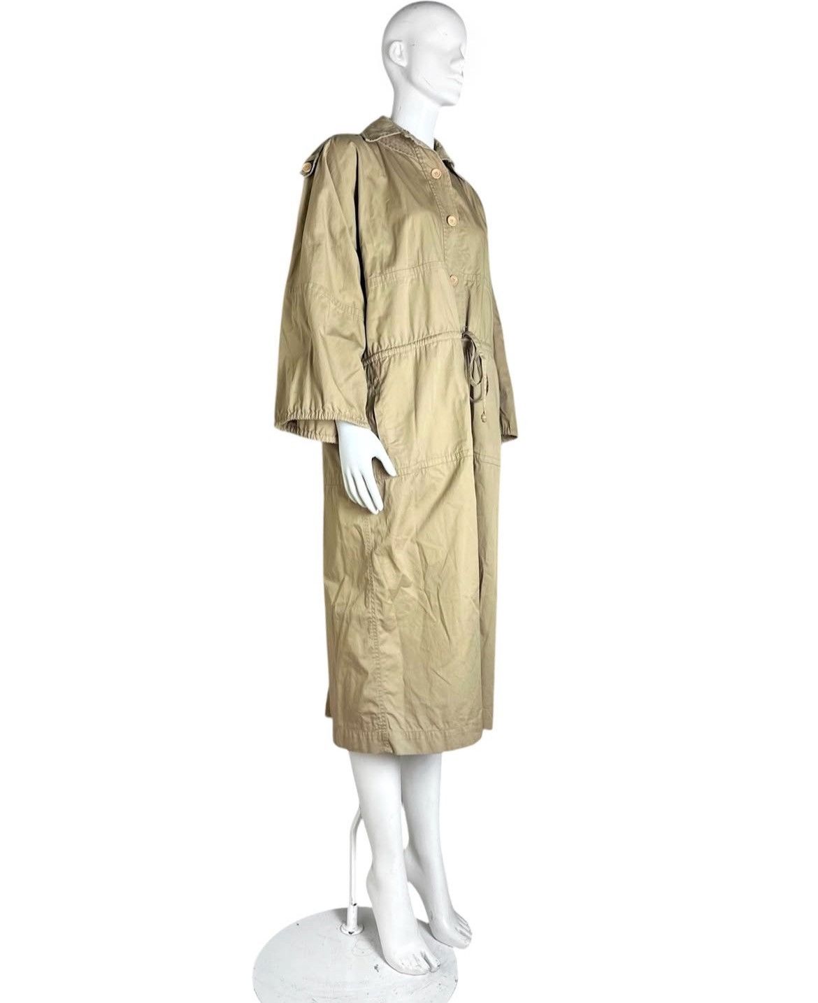 RARE 1978s YVES SAINT LAURENT RUNWAY Trench Coat Archive Gem