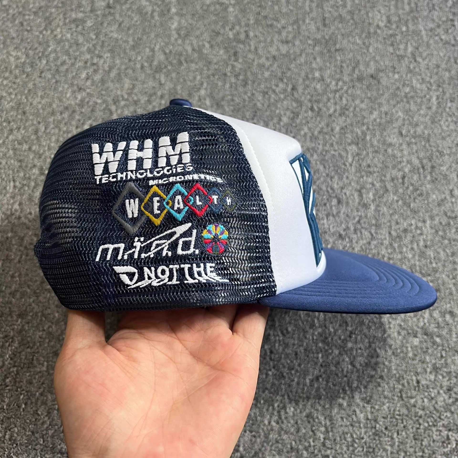 Billionaire Boys Club BBC 3D AstronautHead Mesh Trucker Baseball Cap & Sun Hat Q7 Size ONE SIZE - 3 Thumbnail