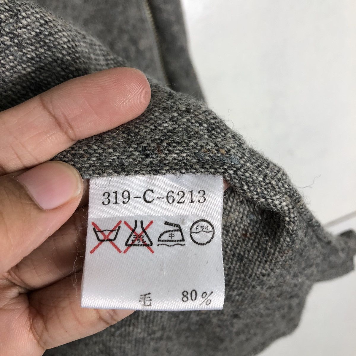 Issey Miyake 🔥Vintage Wool Jacket Biker Reed London Herringbone Size US M / EU 48-50 / 2 - 19 Thumbnail
