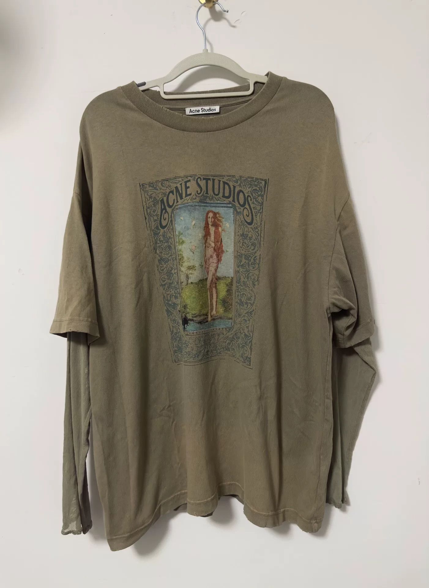 Acne Studios Acne Studios Printed Oversized T-Shirt 23 Women Size XS / US 0-2 / IT 36-38 - 1 Thumbnail