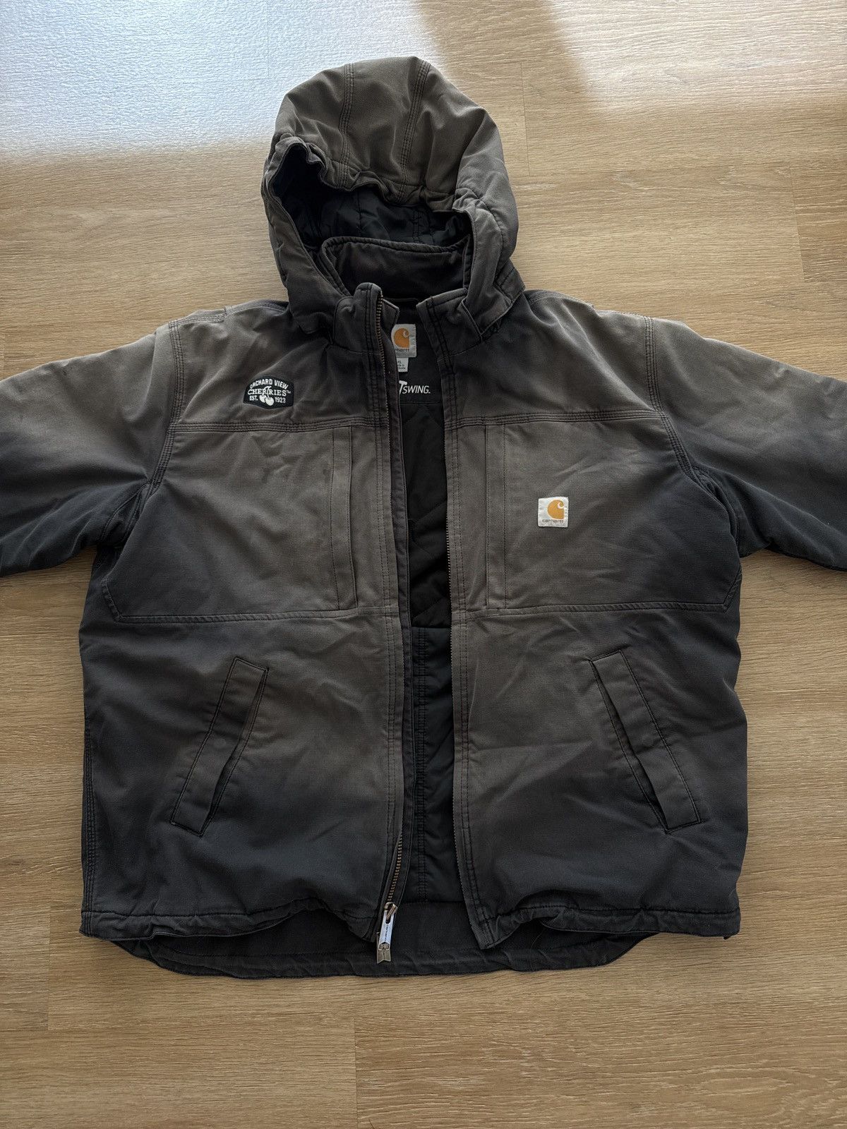Carhartt Vintage Carharrt Cherry Jacket Size US XL / EU 56 / 4 - 4 Thumbnail