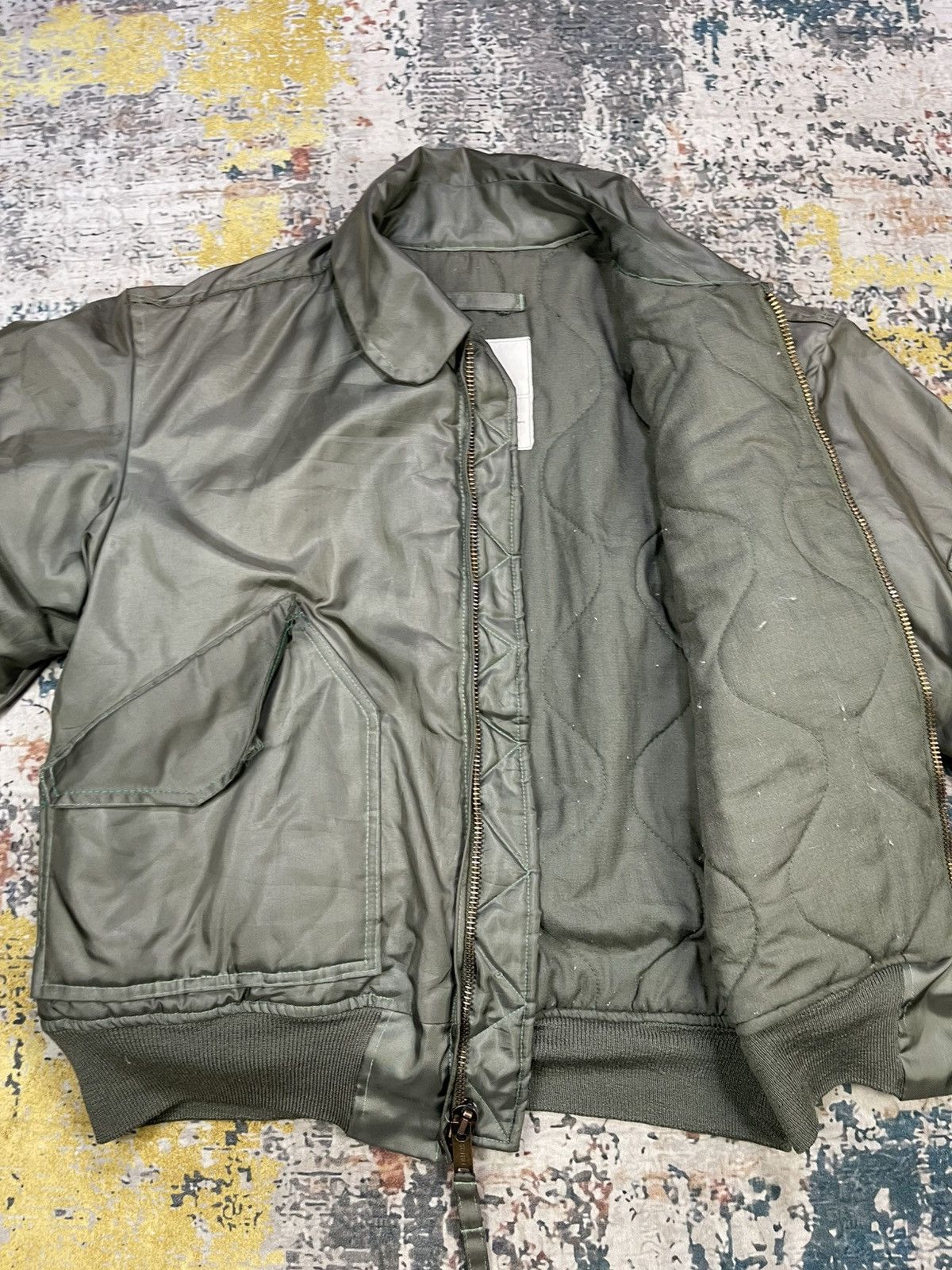 Alpha Industries Vtg Military Type CWU 45/P DLA 100-87-C-0753 Size US L / EU 52-54 / 3 - 7 Thumbnail