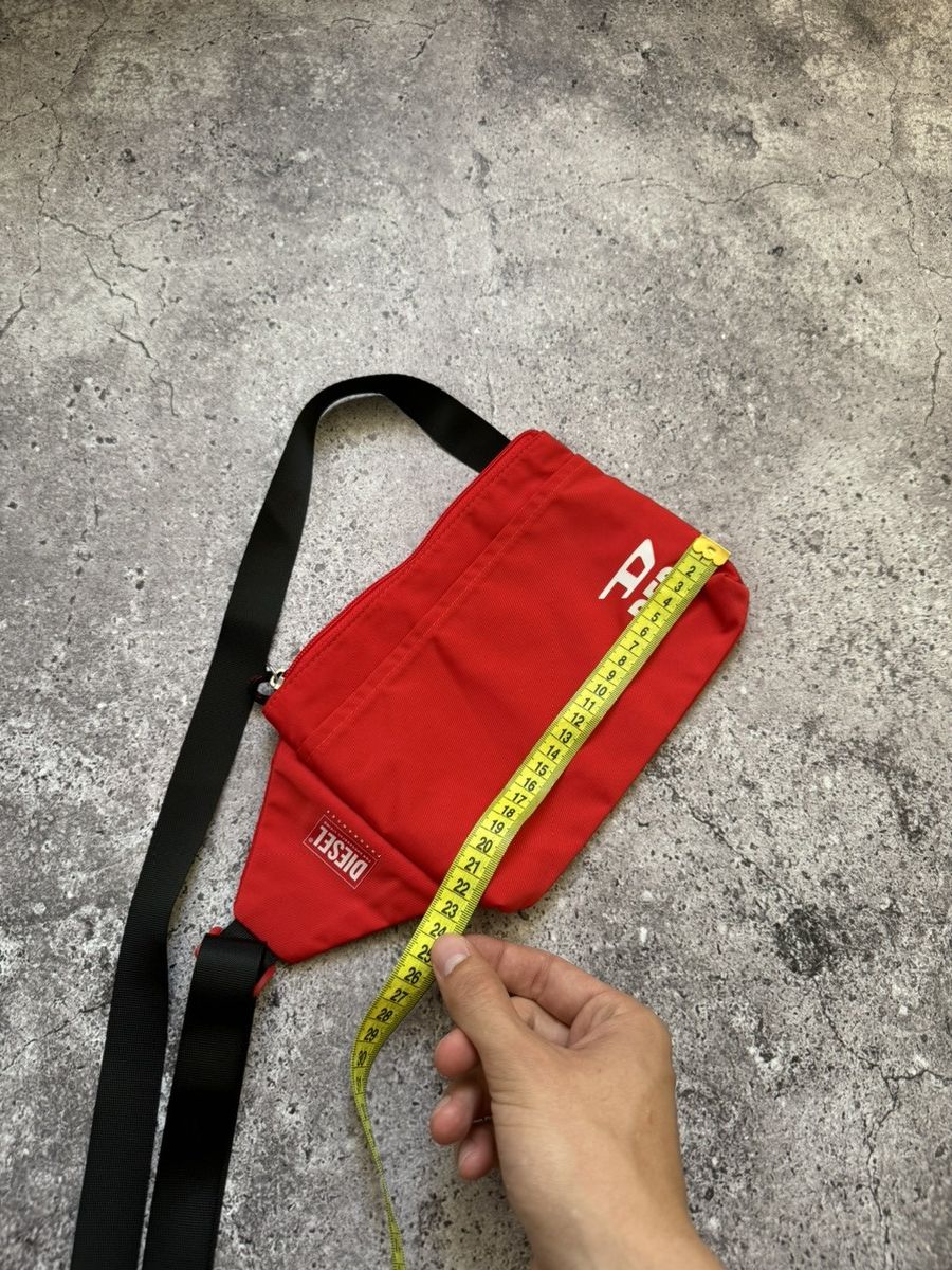 Diesel × Vintage Vintage Diesel Red crossbody sling bag messenger Size ONE SIZE - 10 Thumbnail