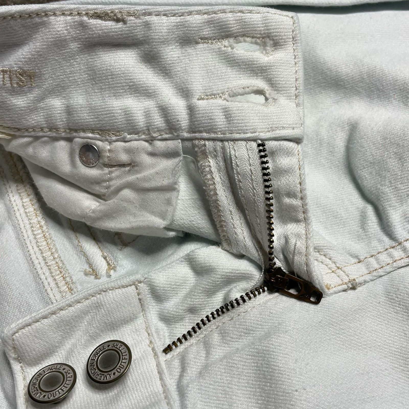 American Eagle Outfitters AE Artist Vintage Jeans Size 25" / US 0 / IT 36 - 6 Thumbnail