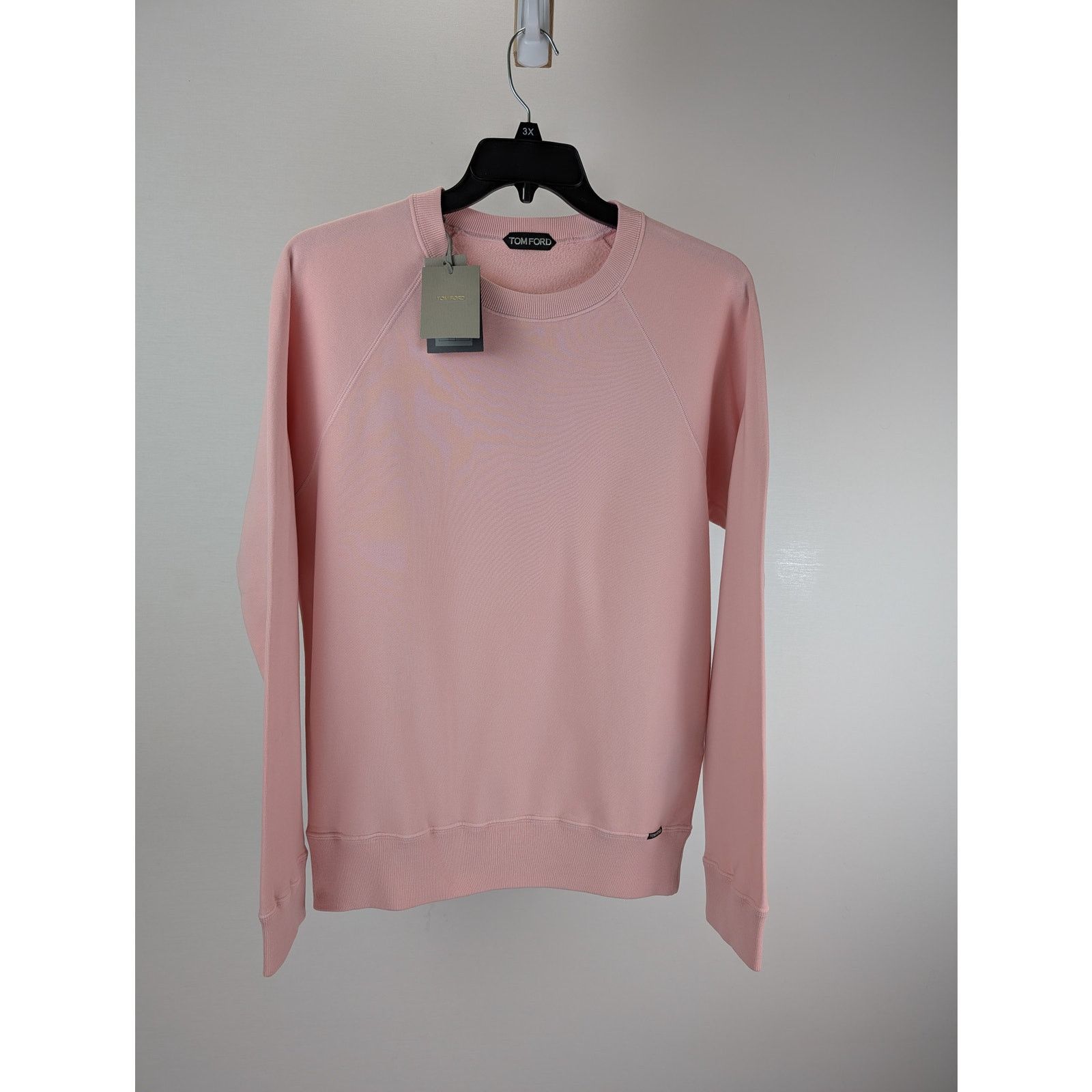 Tom Ford o1rshd1 Cut And Sewn Crewneck Sweatshirt in Pink Size US M / EU 48-50 / 2 - 1 Thumbnail