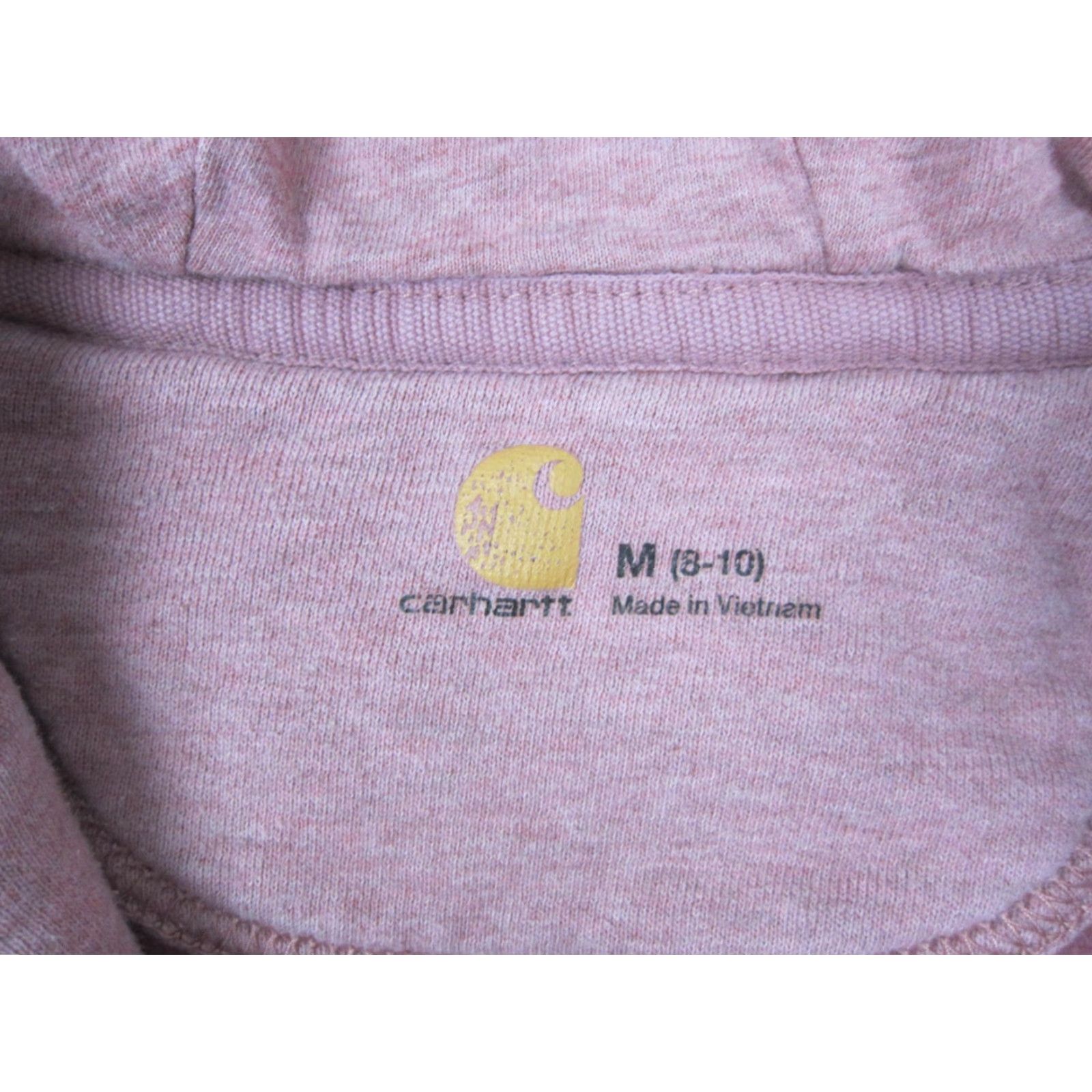 Carhartt Carhartt Hoodie Womens M Pink Clarksburg 1/4 Zip Sweatshirt Pullover Soft Logo Fleece Size M / US 6-8 / IT 42-44 - 5 Thumbnail