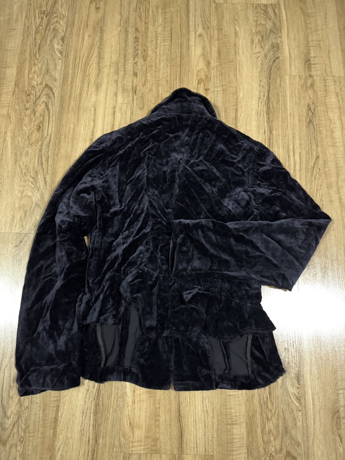 Comme des Garcons × Vintage Comme des garcons velvet jacket Size M / US 6-8 / IT 42-44 - 4 Thumbnail