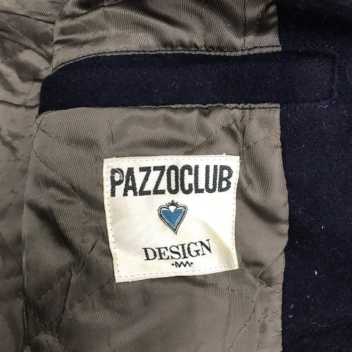 Japanese Brand SY0095 VTG JAPAN PAZZOCLUB LEATHER SLEEVE VARSITY JACKET Size US L / EU 52-54 / 3 - 5 Thumbnail