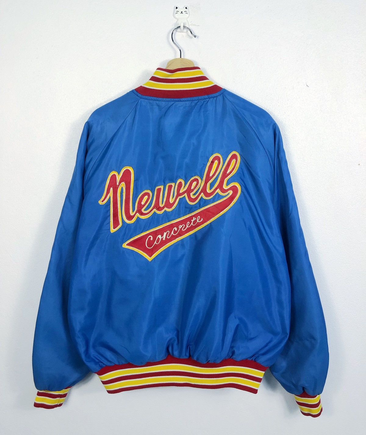 Vintage Vintage Butwin Newell Concrete Bomber Jacket Made in USA Size US XL / EU 56 / 4 - 1 Thumbnail