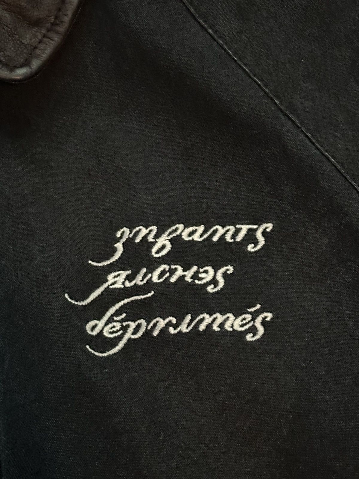 Enfants Riches Deprimes Enfants Riches Déprimés Black CONSTRUCTIVIST HUNTING JACKET Size US L / EU 52-54 / 3 - 7 Thumbnail
