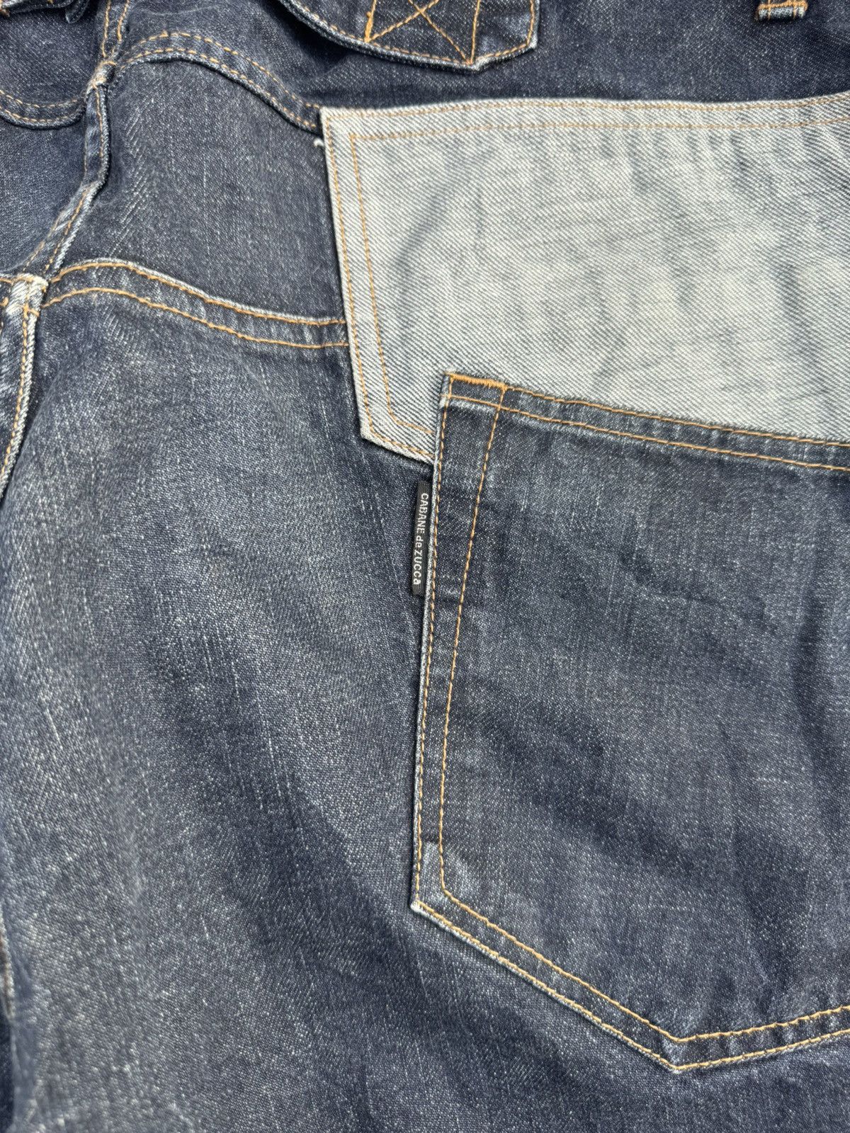 CABANE de ZUCCa Asymmetrical 11 button denim Size US 33 - 6 Thumbnail