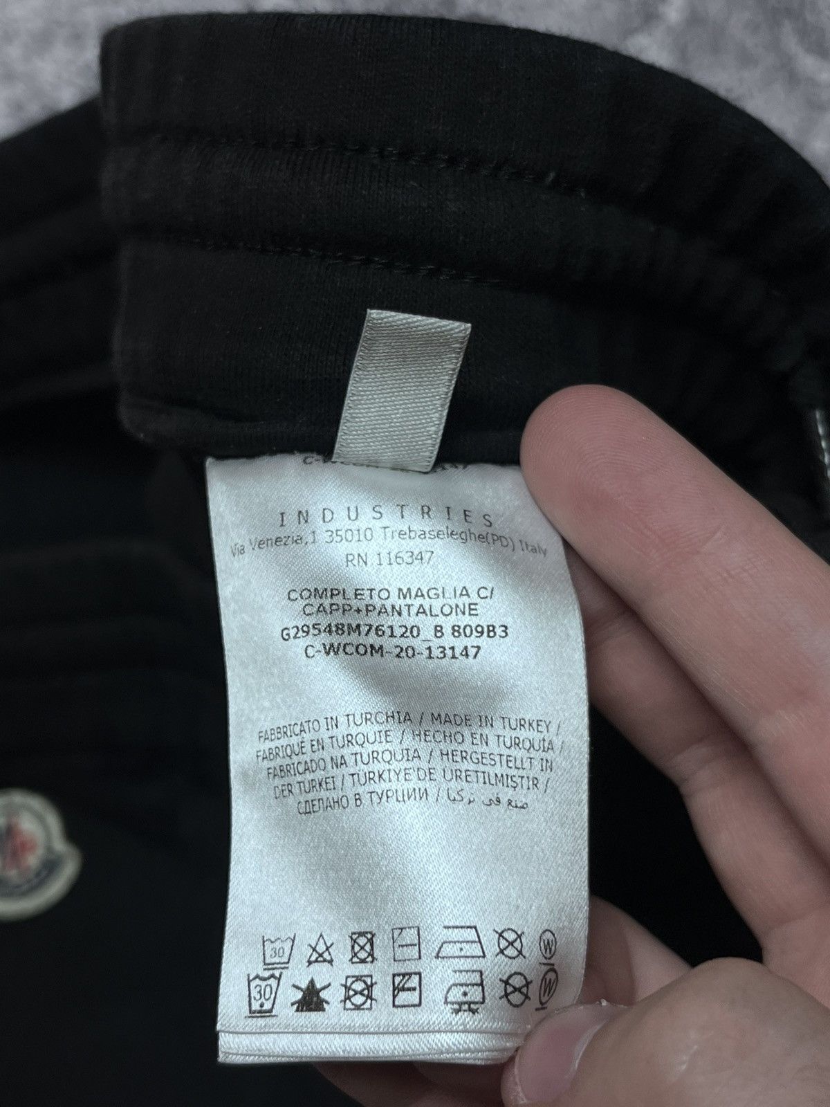 Designer × Moncler Moncler Completo Maglia Sweatpants Jogers Luxury Size 27" / US 4 / IT 40 - 8 Thumbnail