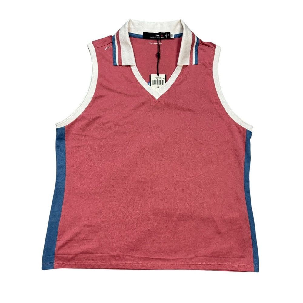 Ralph Lauren NWT New $99 RLX Ralph Lauren Sleeveless Rose Golf Shirt Siz Size XL / US 12-14 / IT 48-50 - 6 Thumbnail